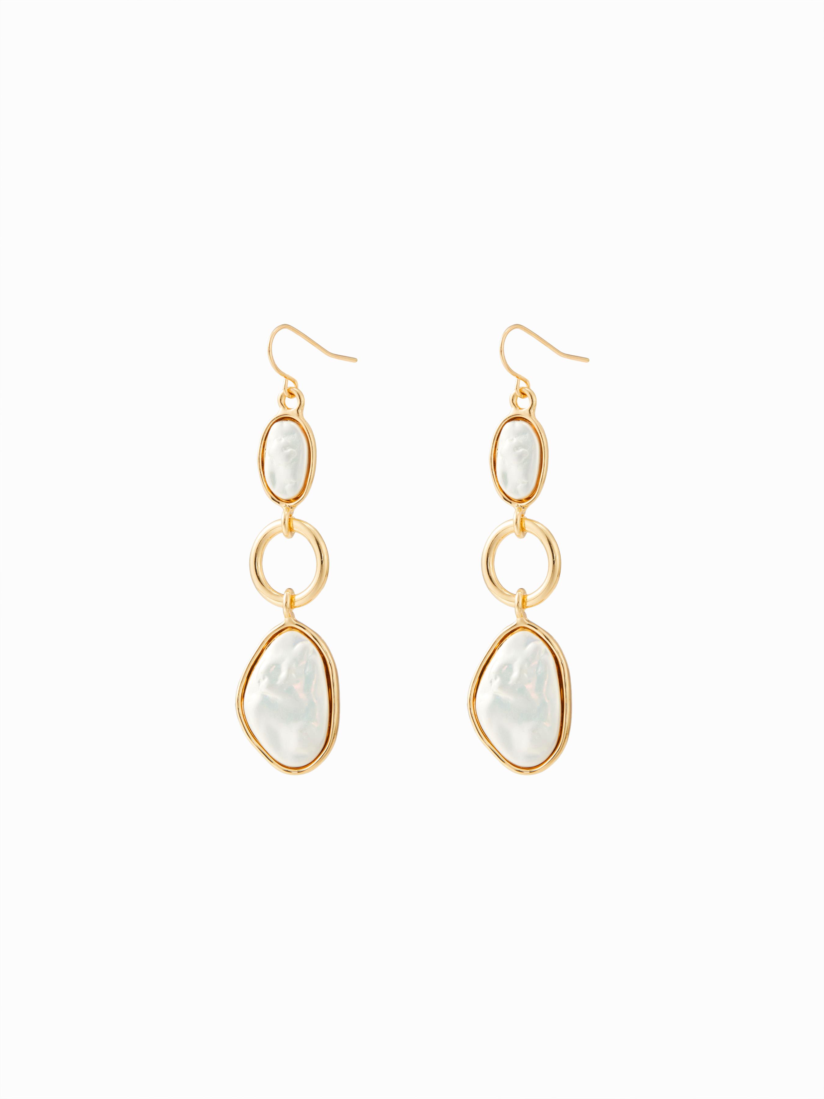 FAUX PEARL DROP EARRINGS by CIDER
