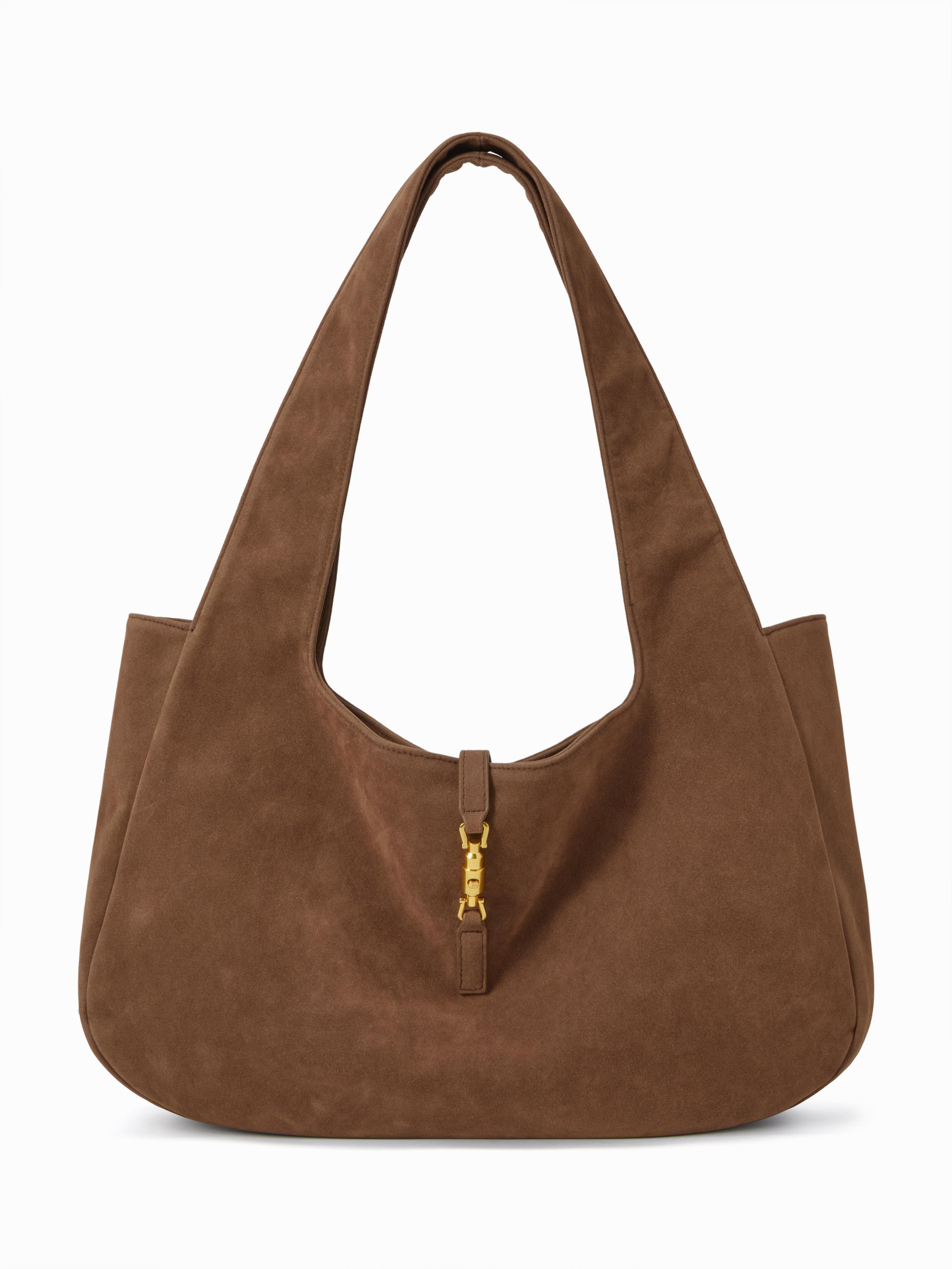 FAUX SUEDE TOTE BAG by CIDER
