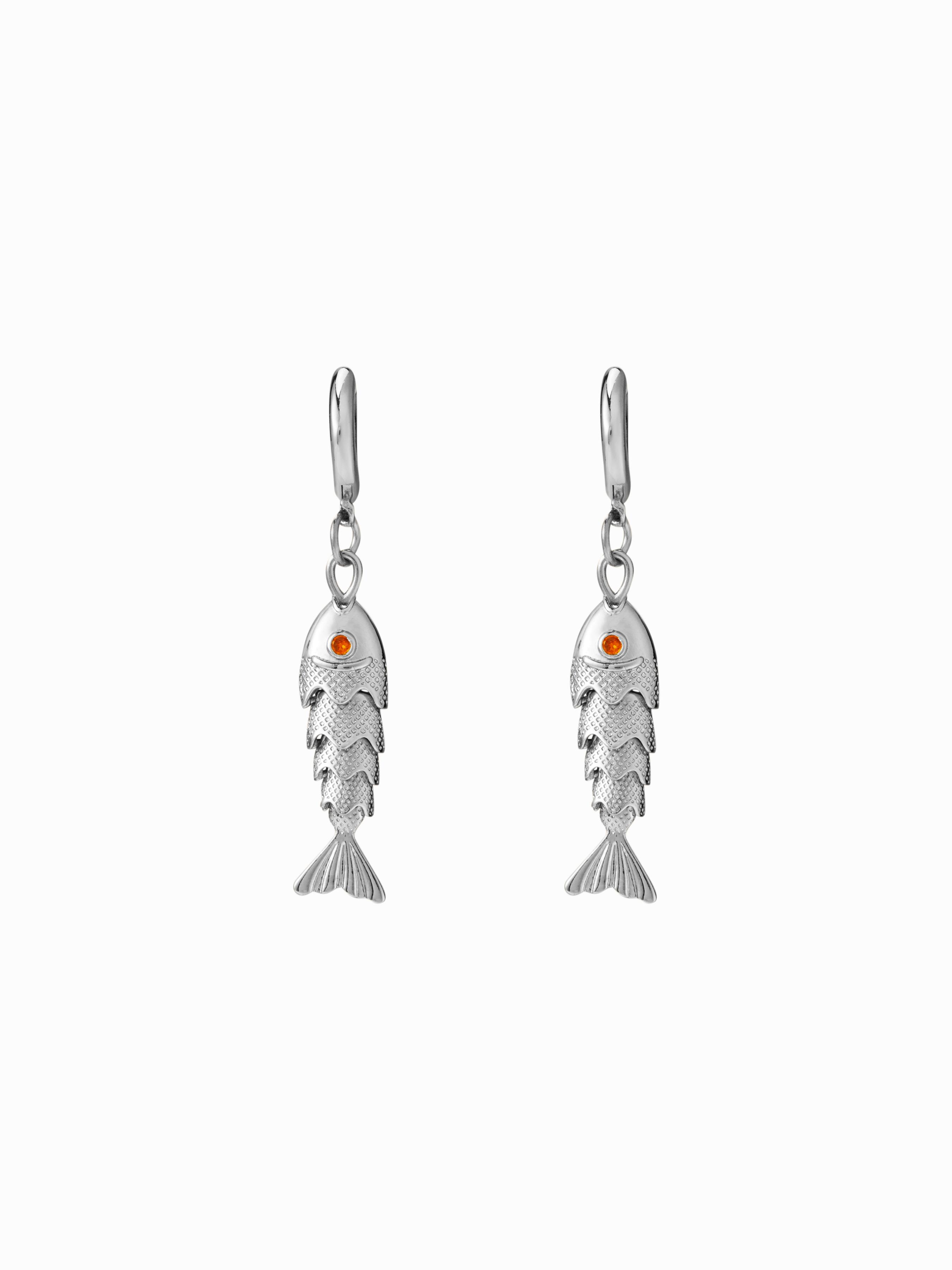FISH PENDANT EARRINGS by CIDER