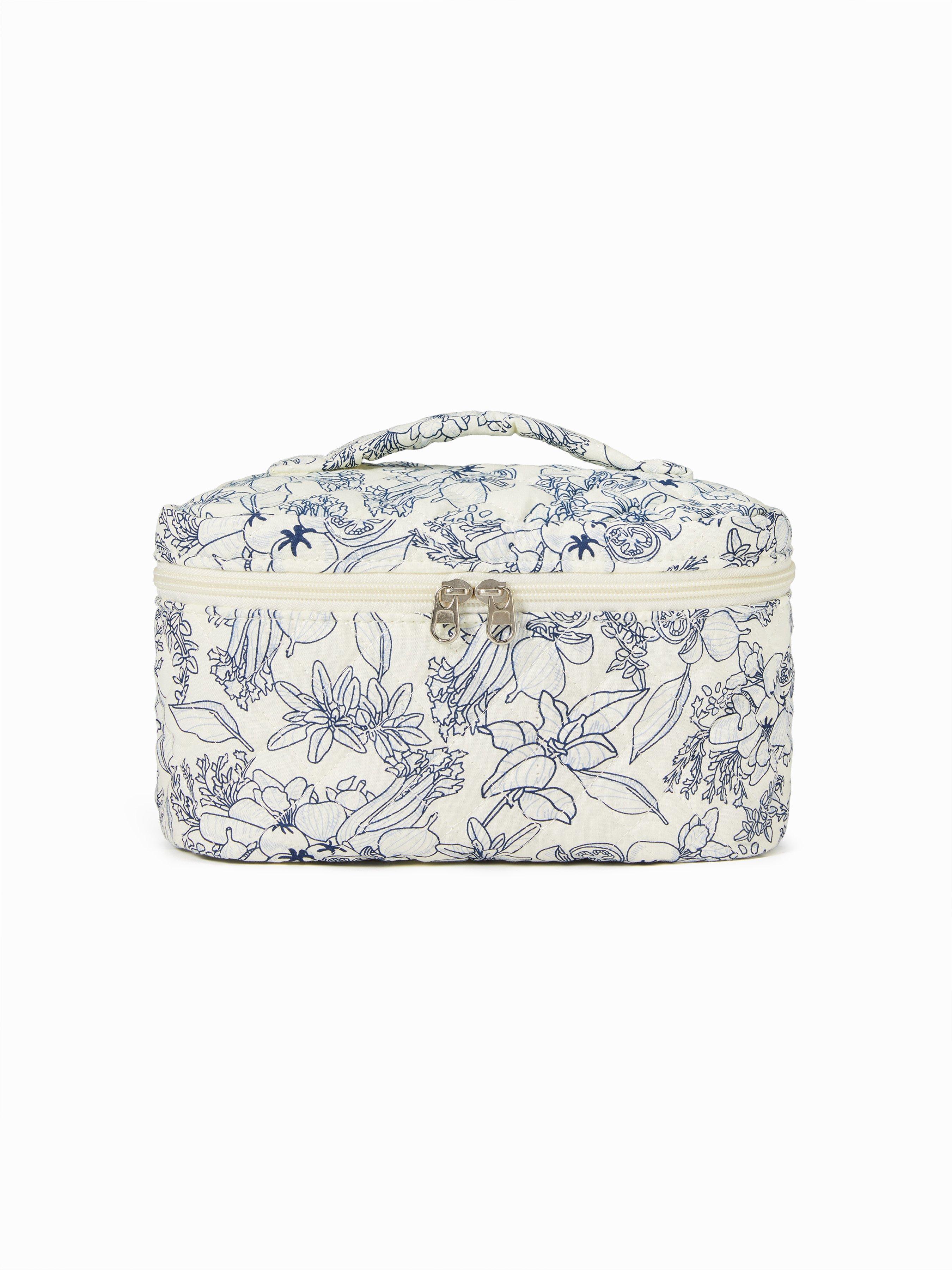 FLORAL PATTERN MAKEUP BAG by CIDER
