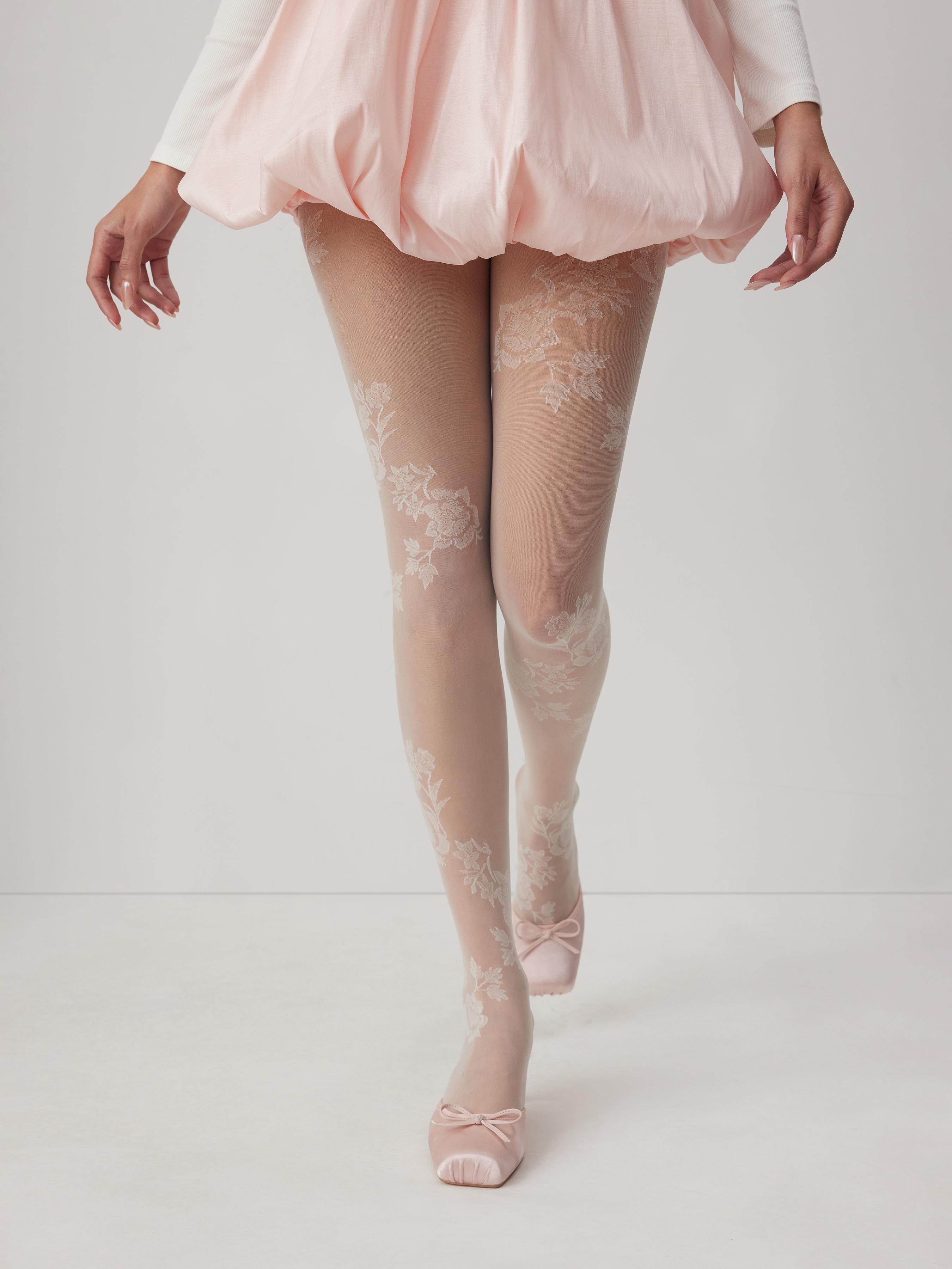FLORAL PRINT TIGHTS by CIDER