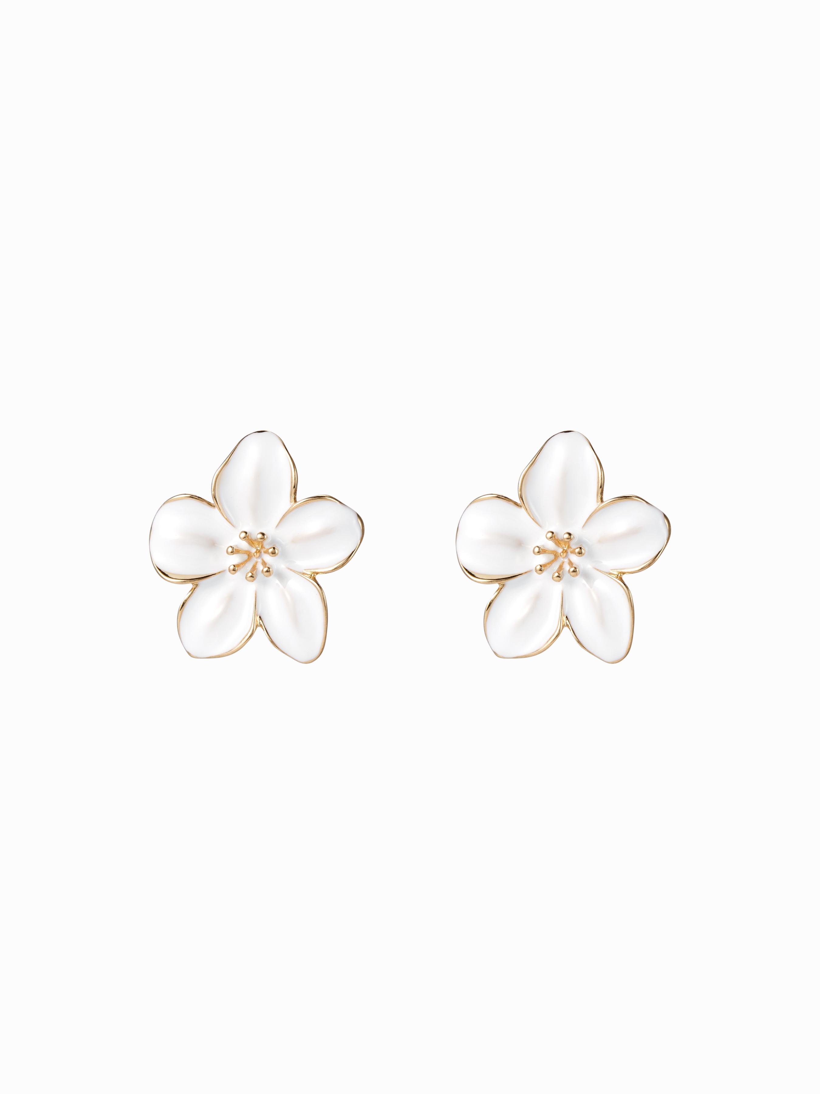 FLORAL STUD EARRINGS by CIDER