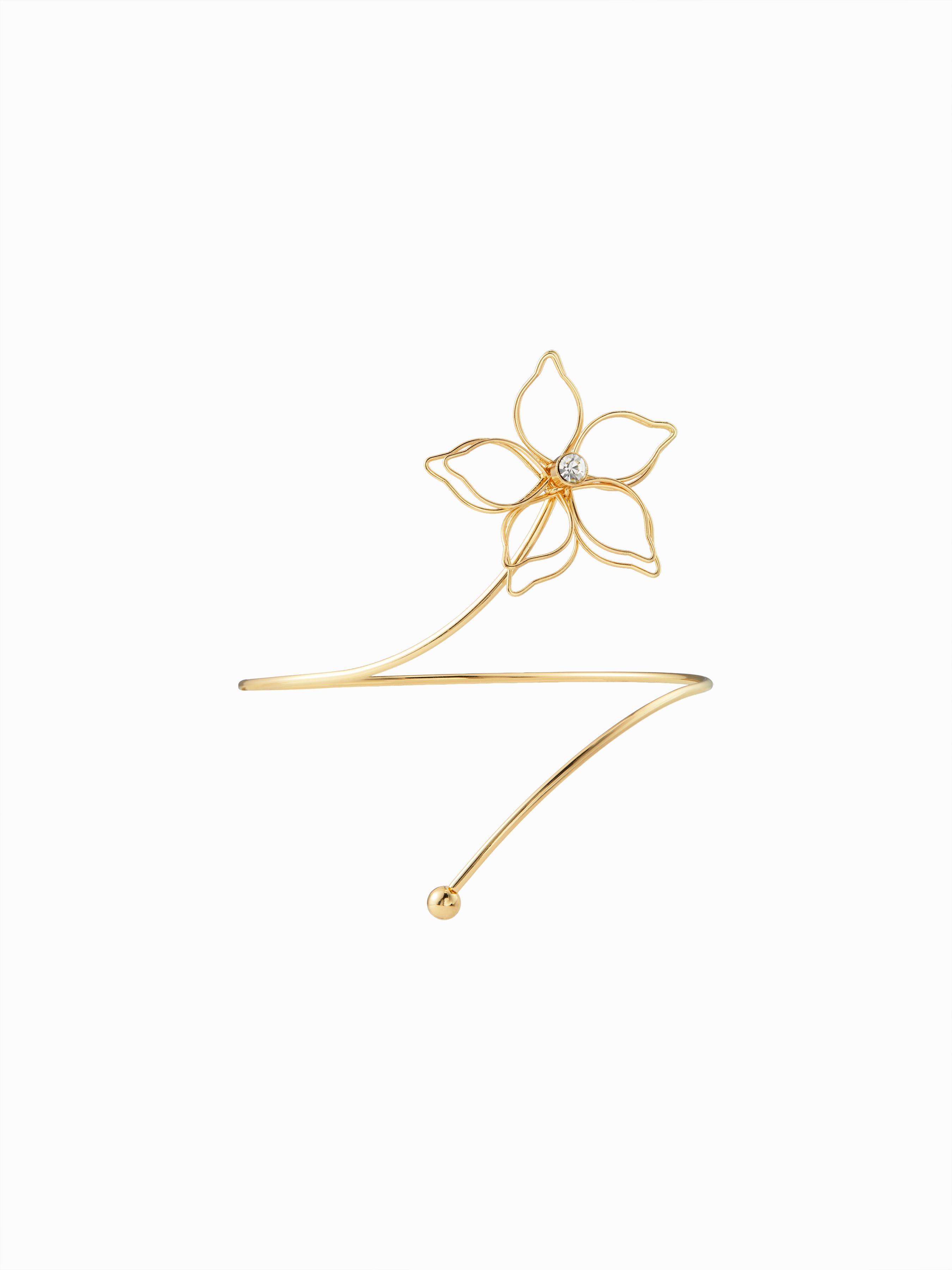 FLOWER ARM CUFF by CIDER