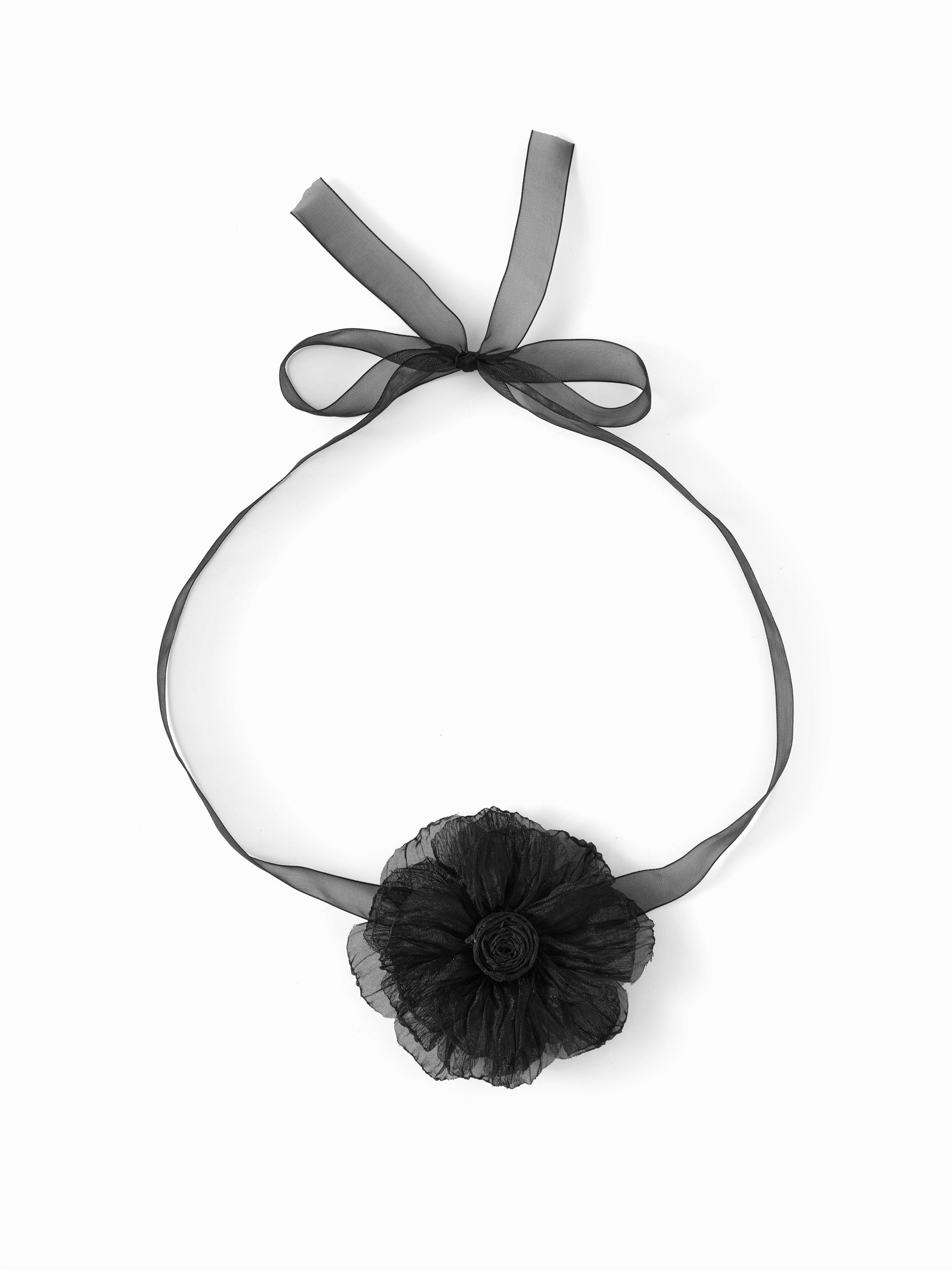 FLOWER LACE CHOKER LAYERED NECKLACE by CIDER