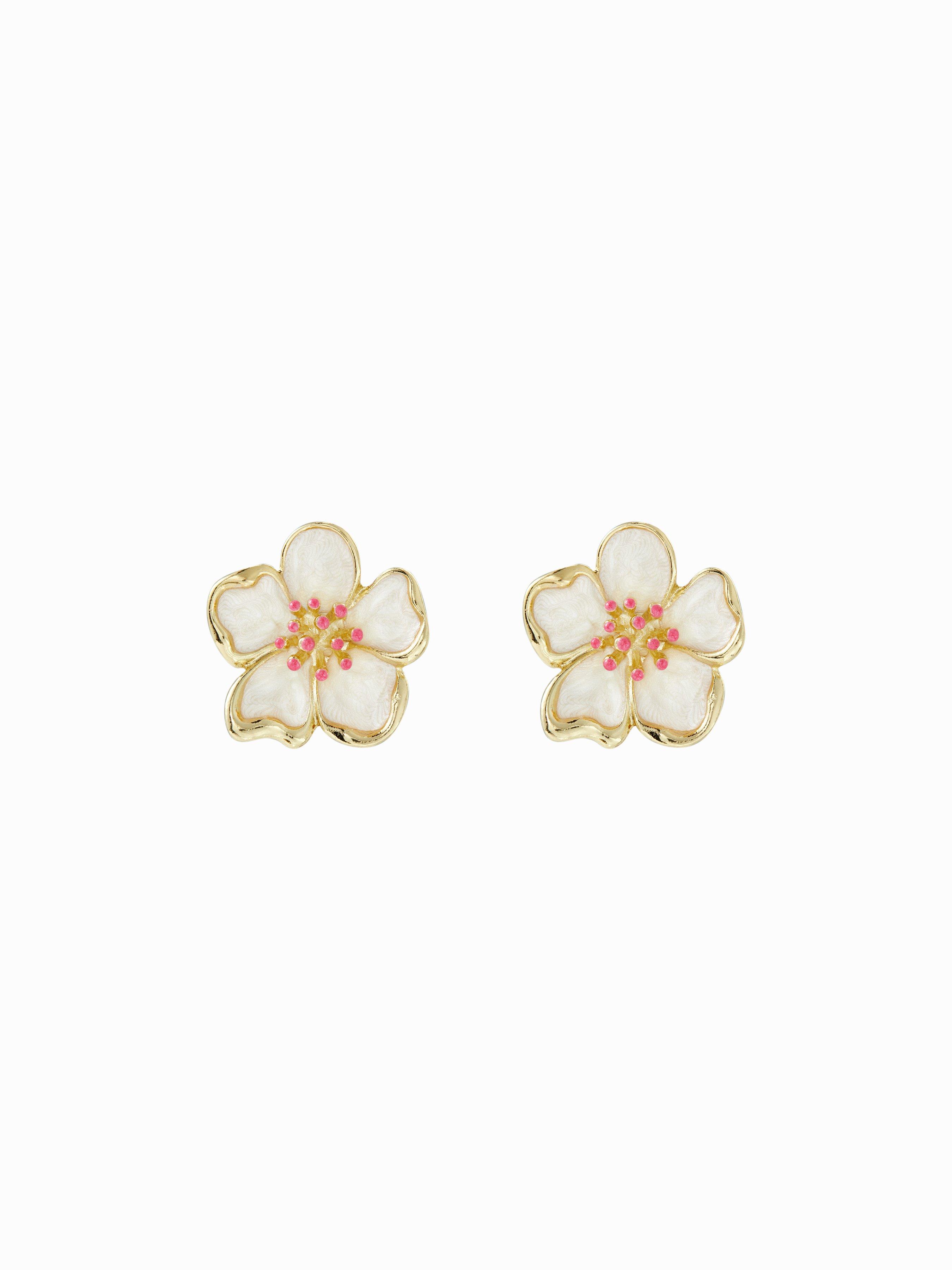 FLOWER STUD EARRINGS by CIDER