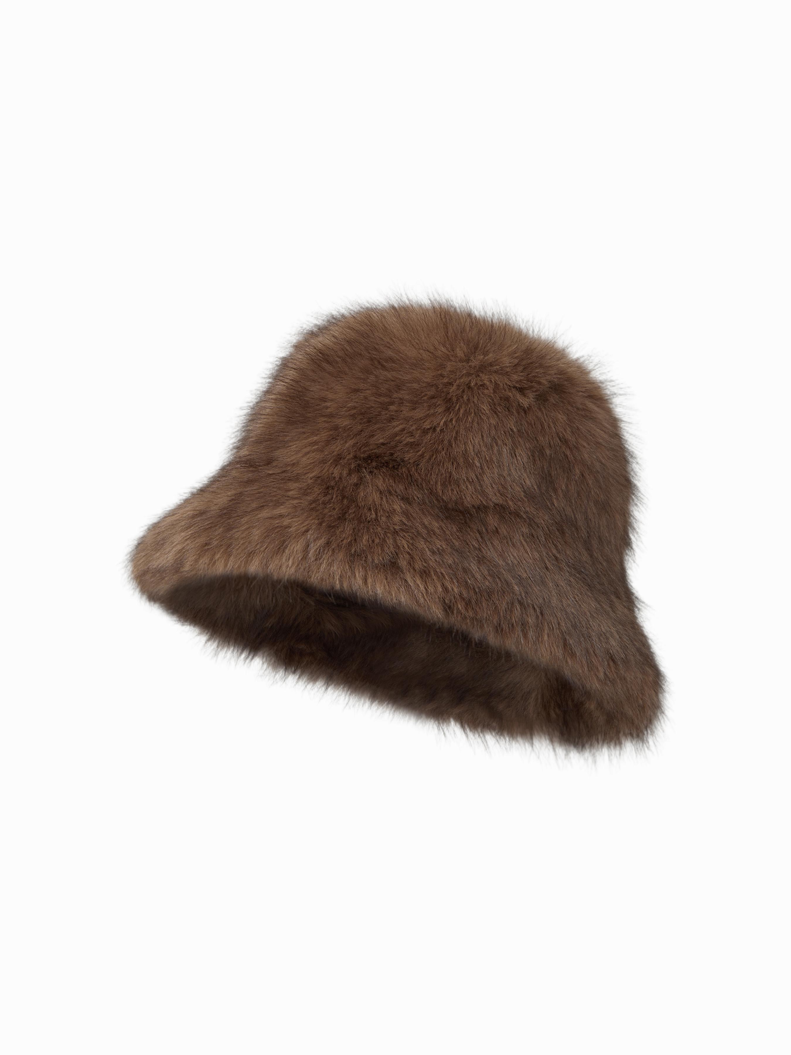 FUZZY BUCKET HAT by CIDER