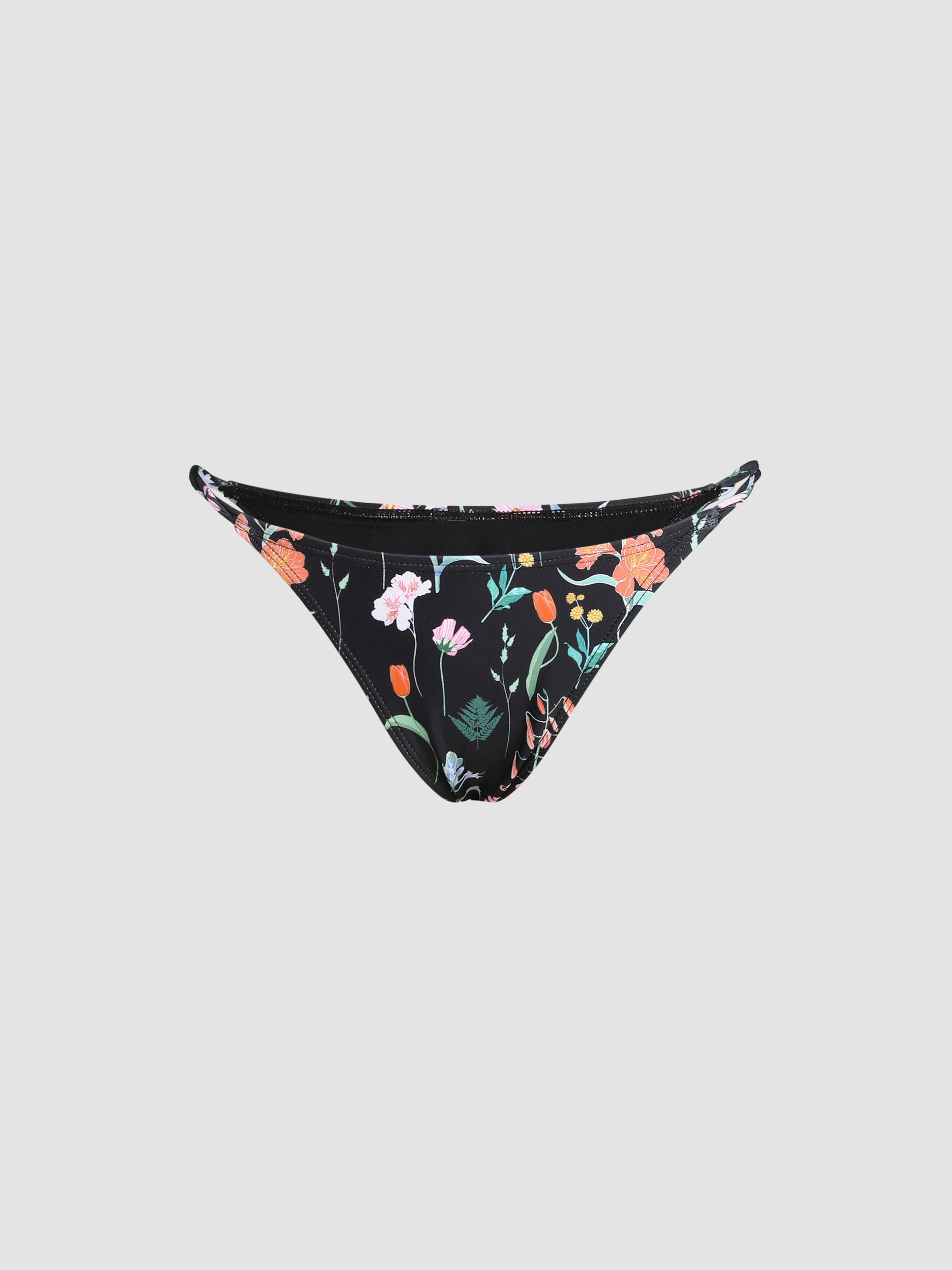 Floral Bikini Bottom by CIDER
