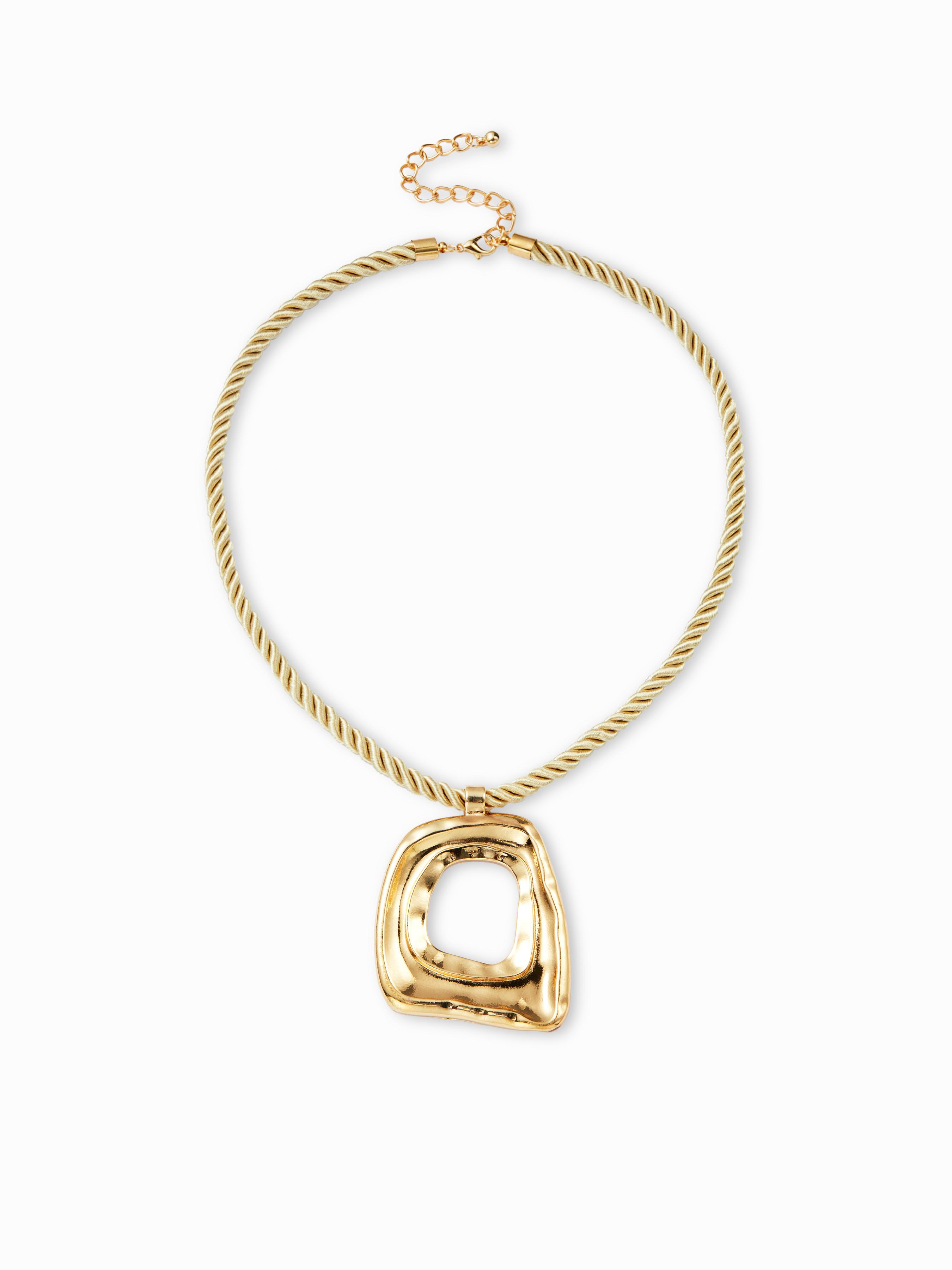 GEOMETRIC PENDANT NECKLACE by CIDER