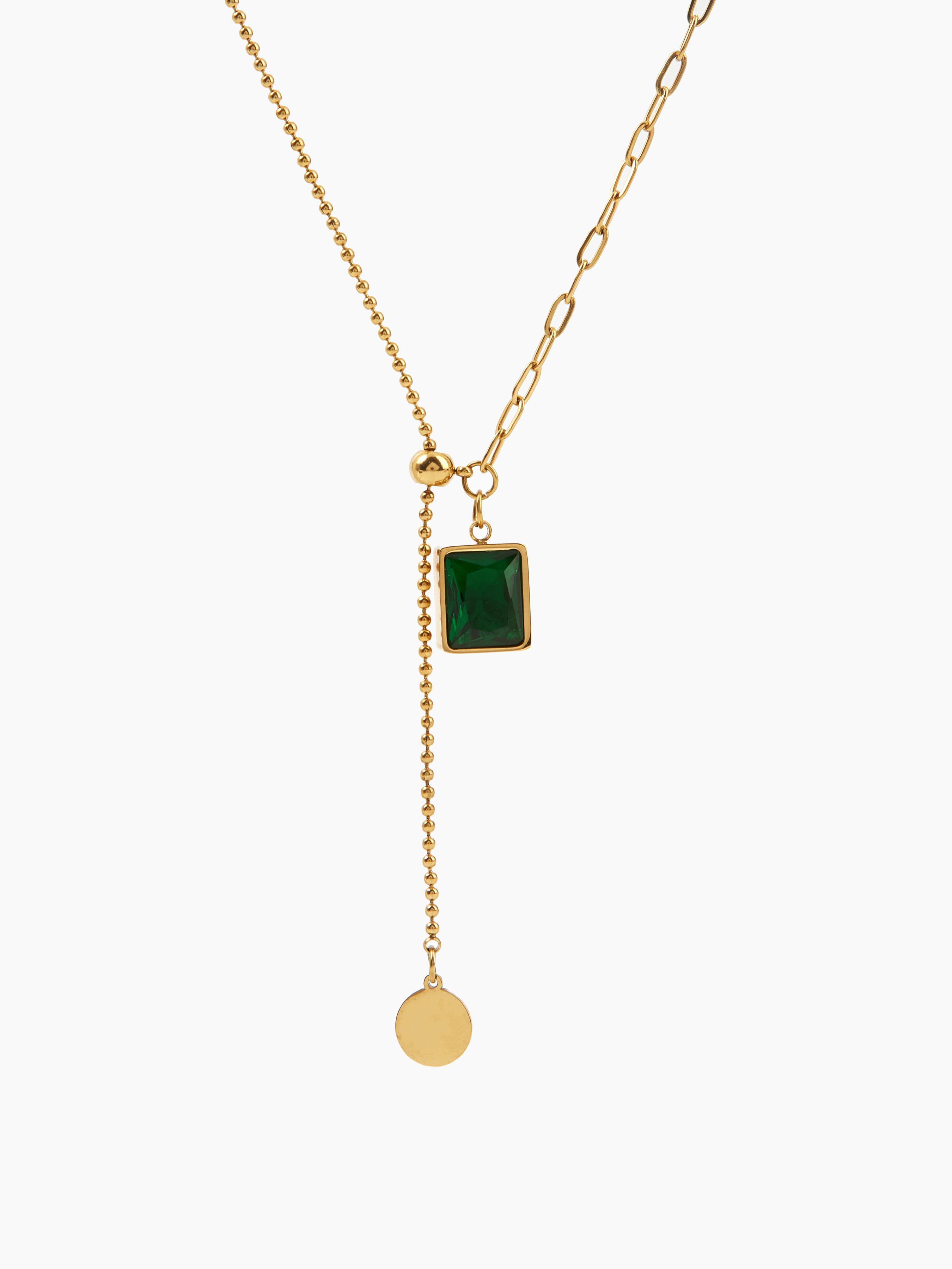 Gemstone Pendant Necklace by CIDER