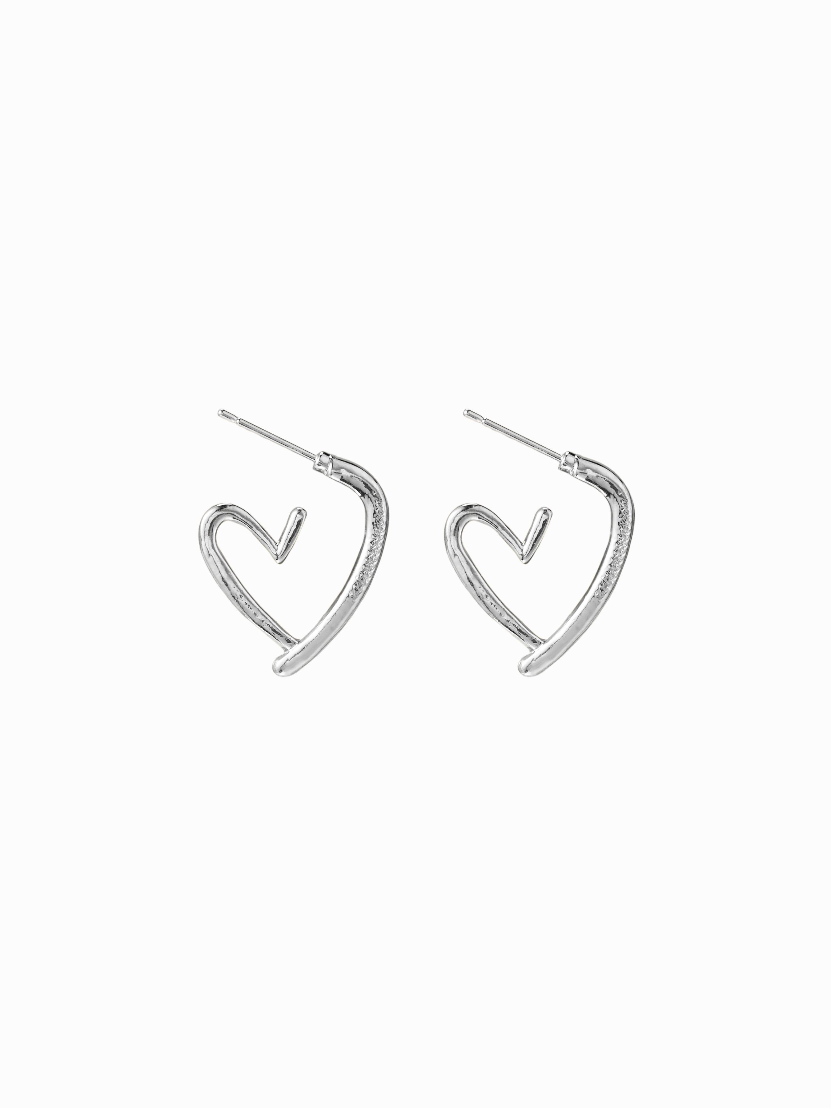 HEART STUD EARRINGS by CIDER