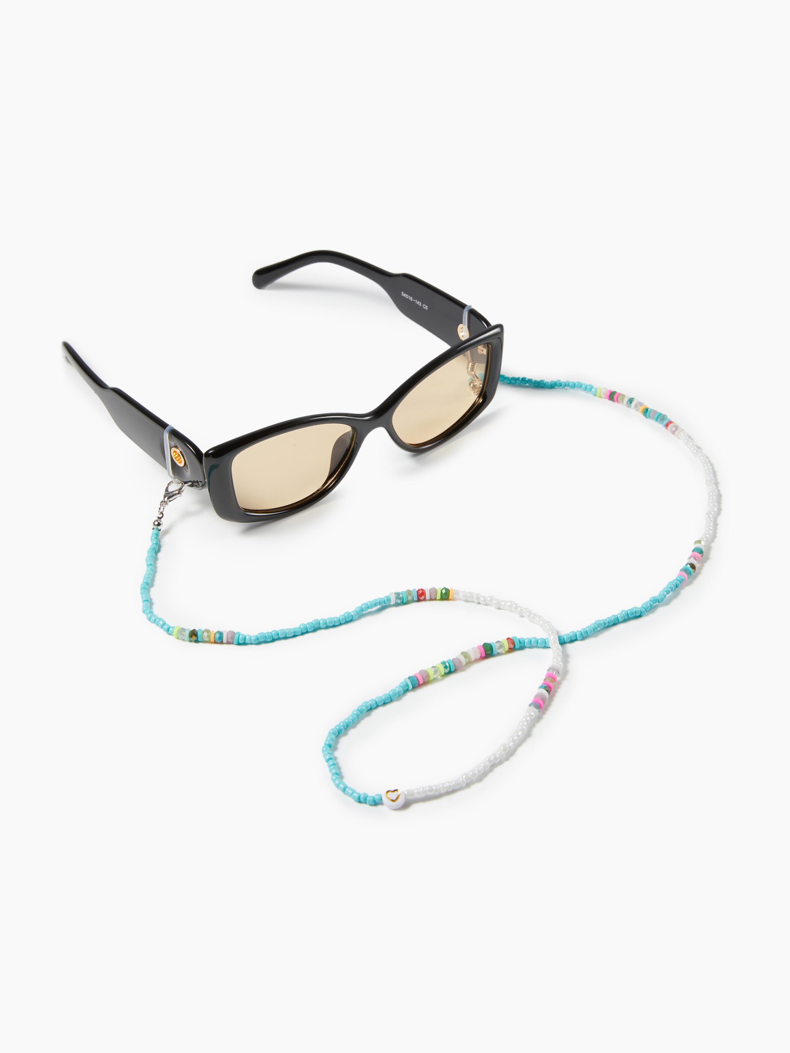 HEART & BEADED GLASSES CHAIN by CIDER