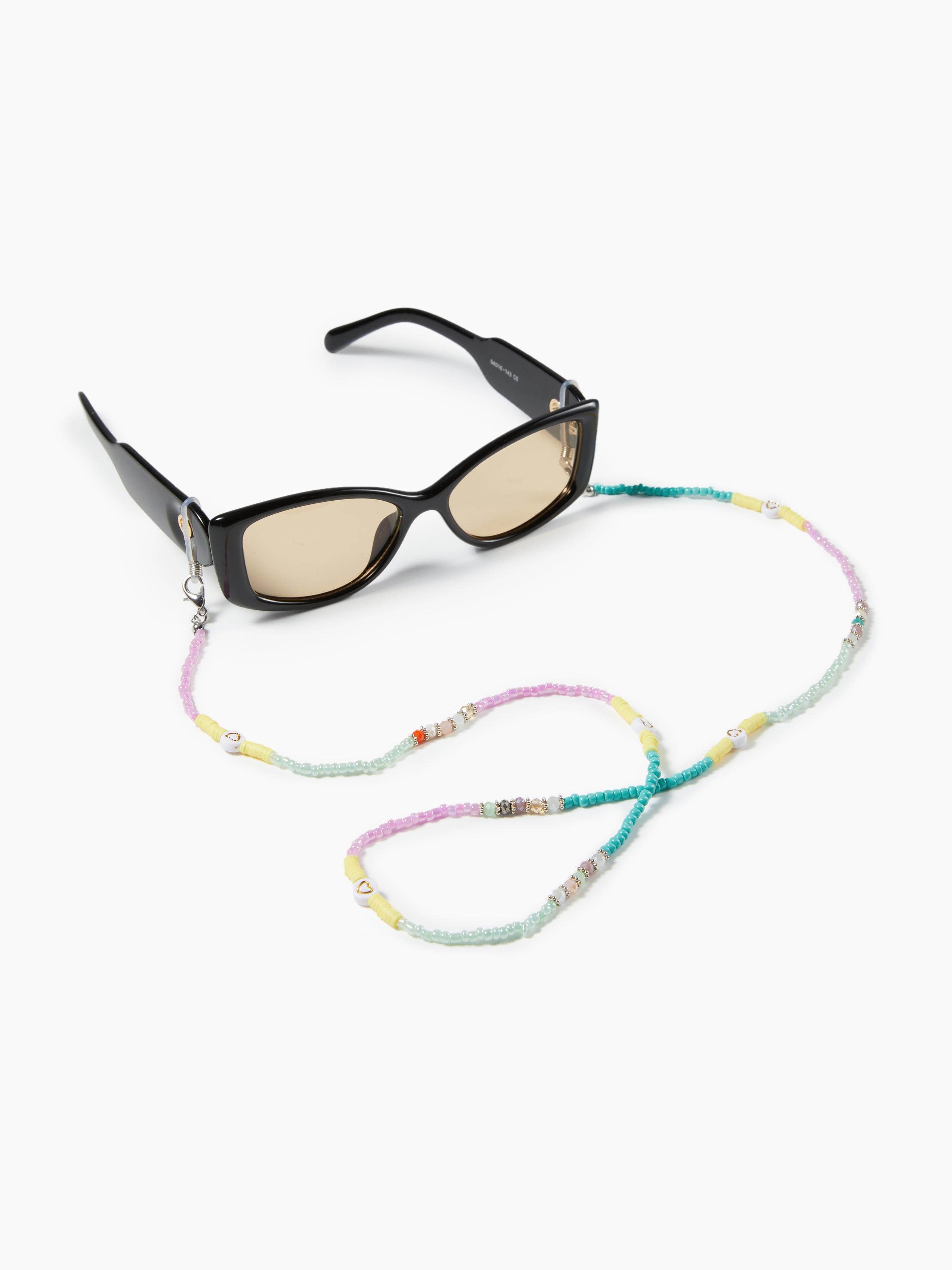 HEART & BEADED GLASSES CHAIN by CIDER