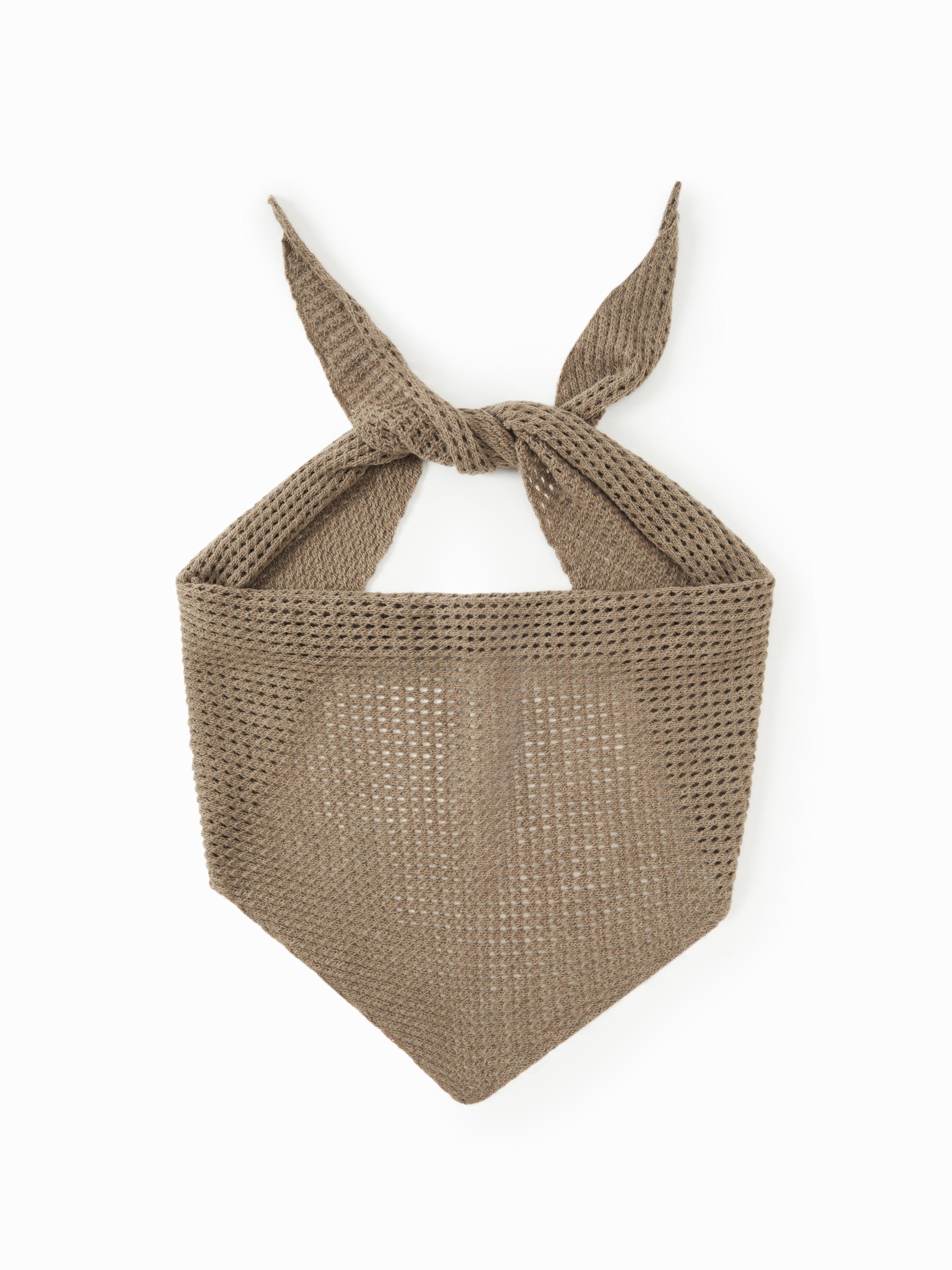 HOLLOW OUT KNITTED SHAWL by CIDER