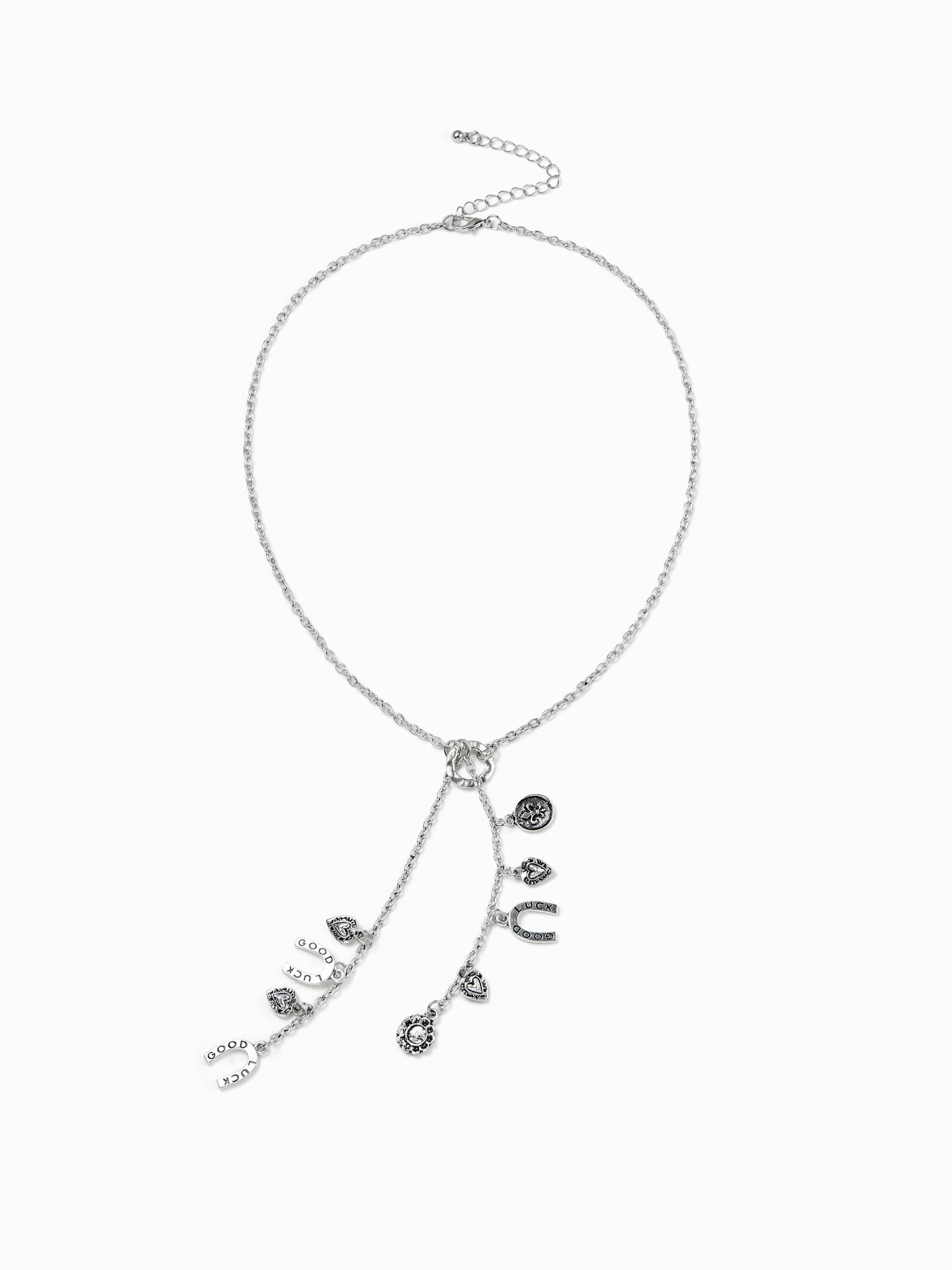 HORSESHOE & HEART NECKLACE by CIDER