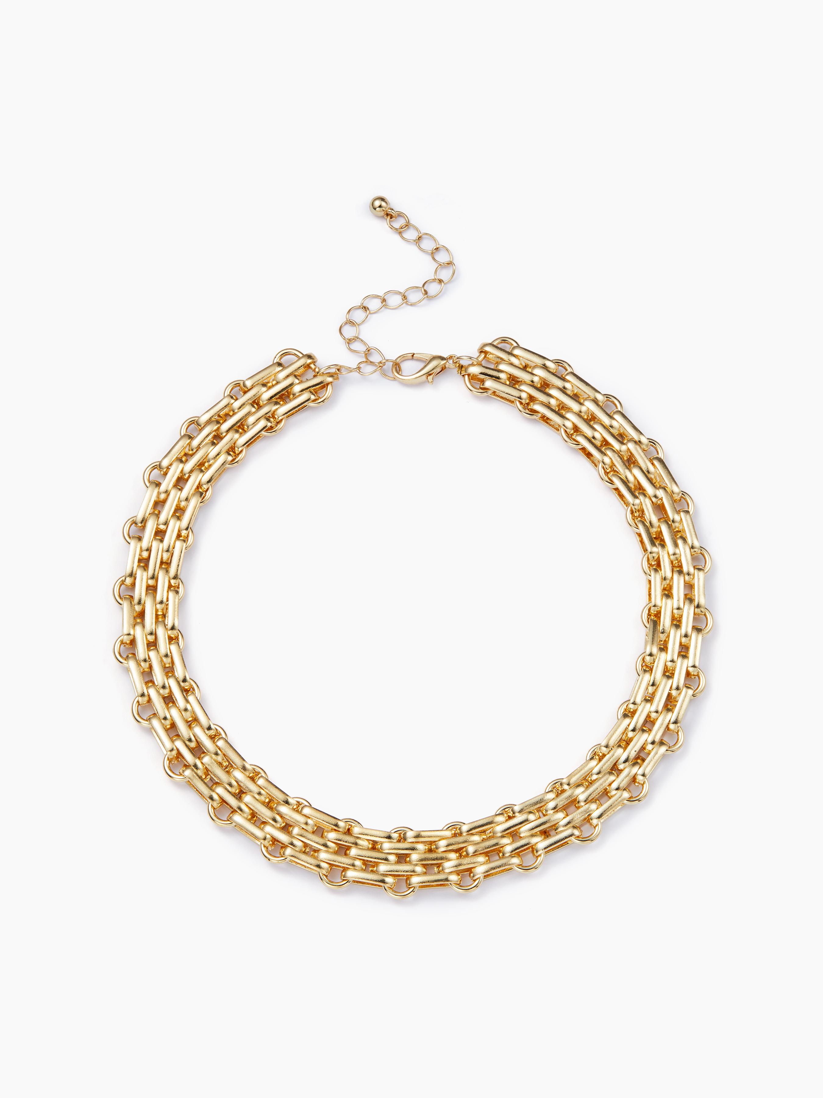 INTERWOVEN BRAIDED CHAIN NECKLACE by CIDER