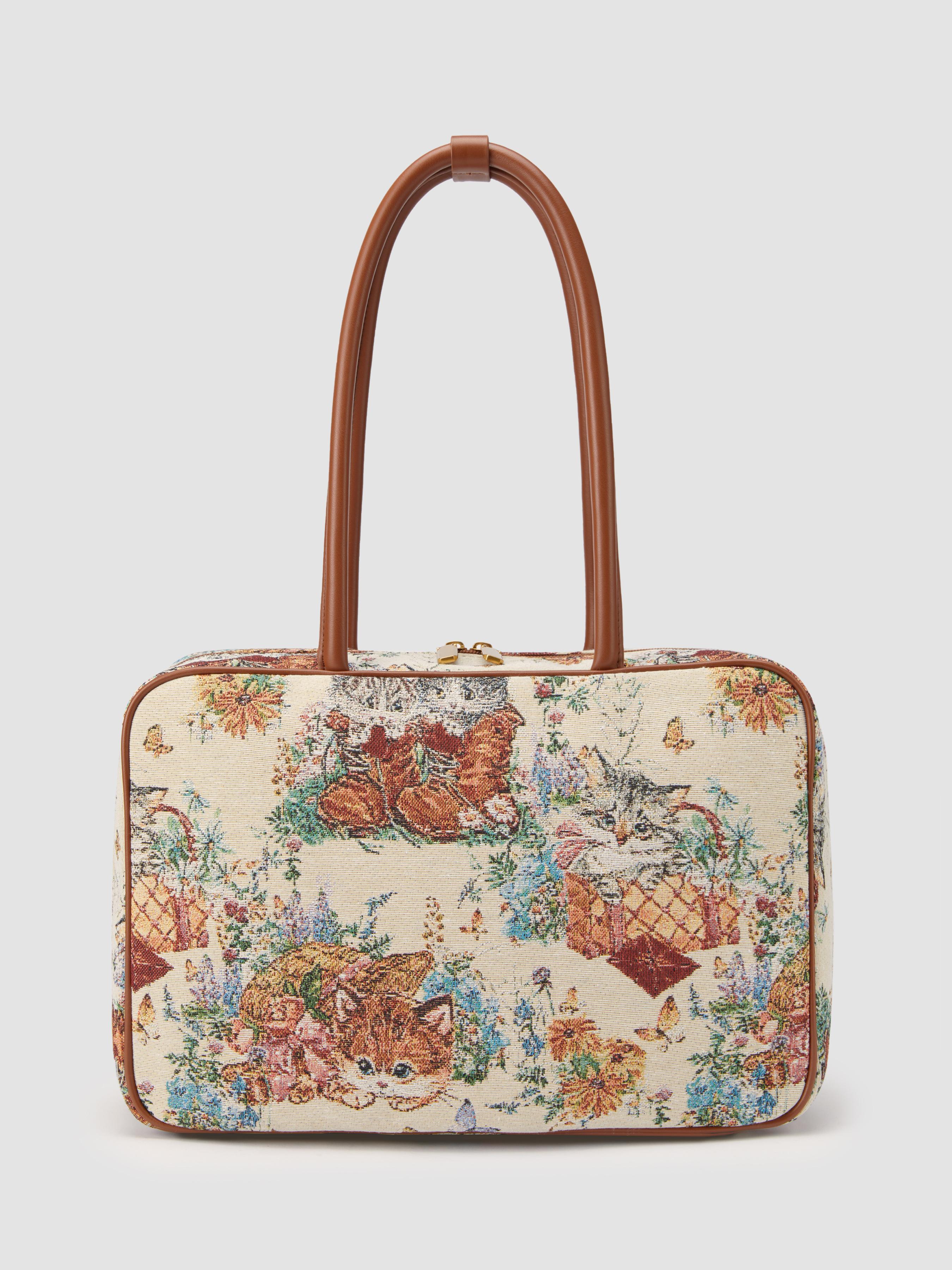 JACQUARD TOTE BAG by CIDER