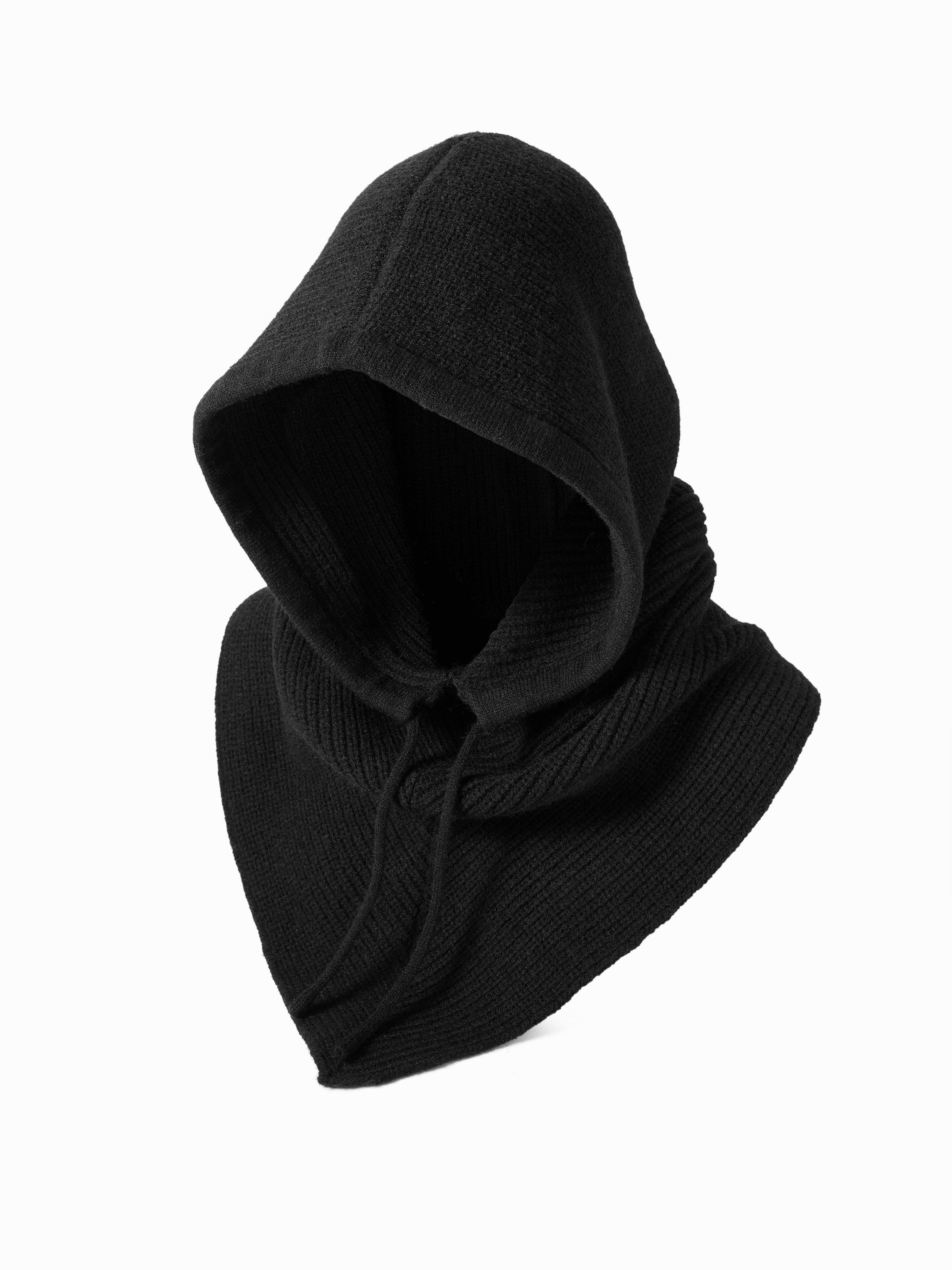 KNIT BALACLAVA HAT by CIDER