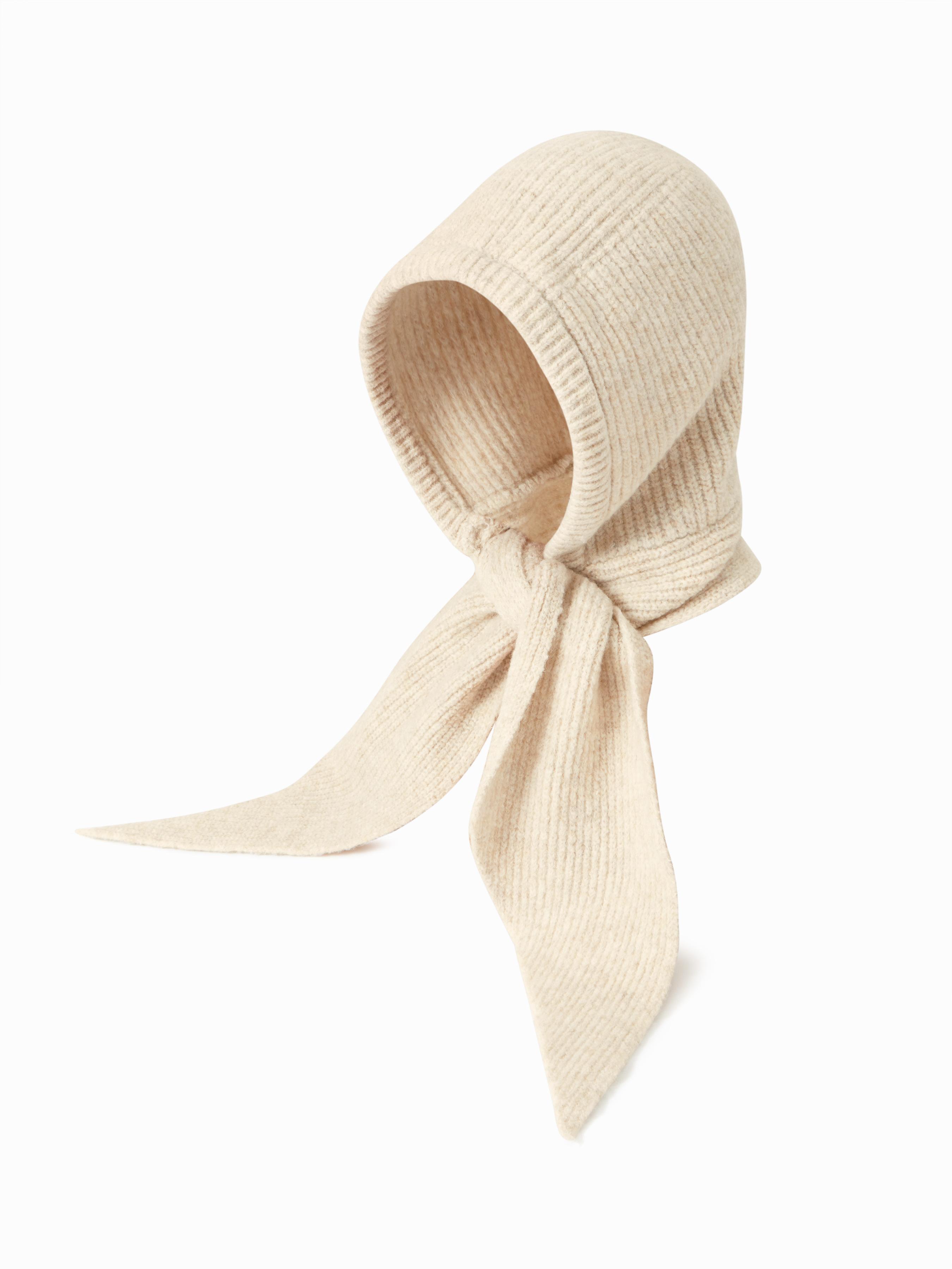 KNITTED BALACLAVA CAP by CIDER