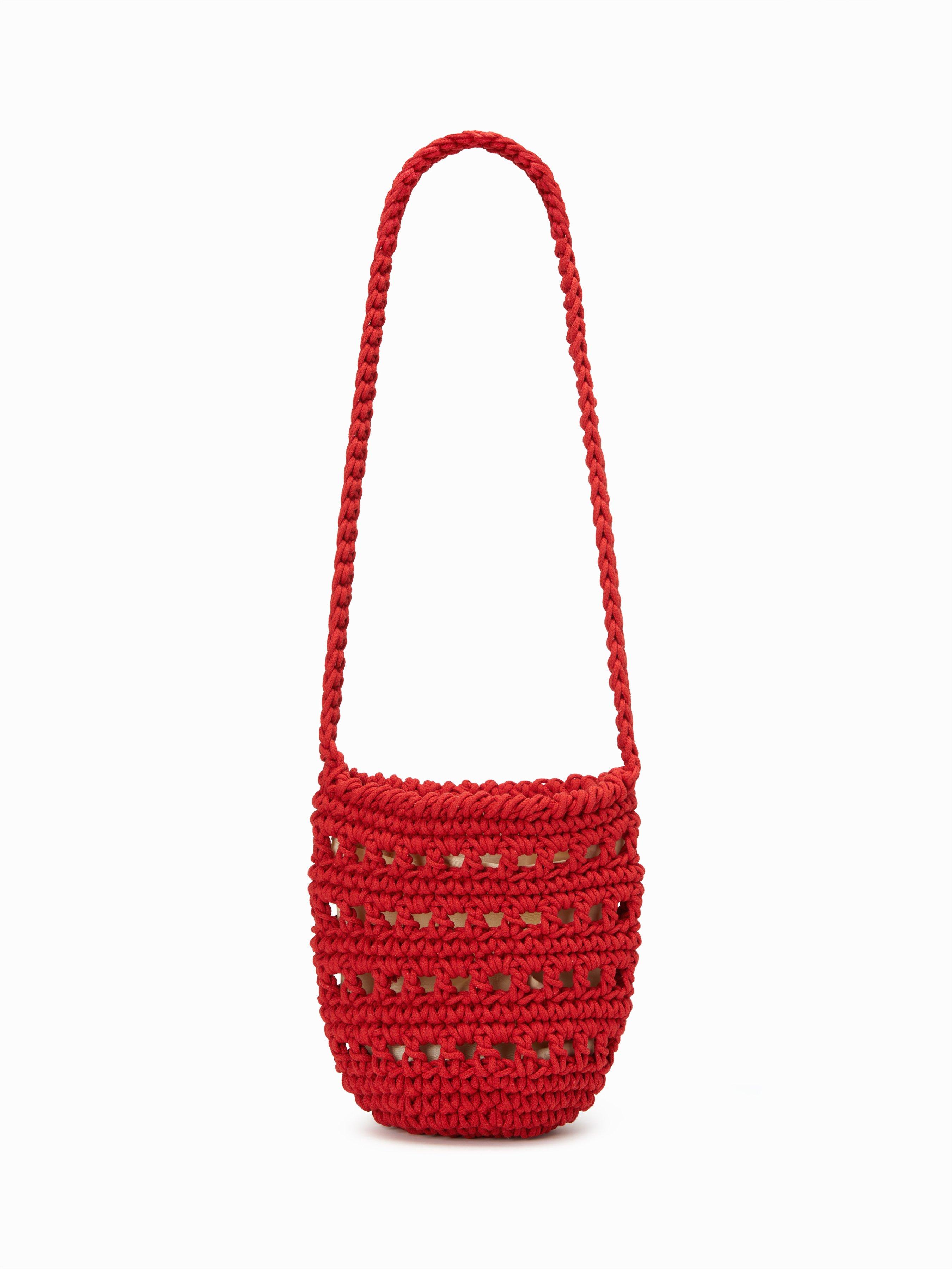 KNITTED SHOULDER BAG by CIDER