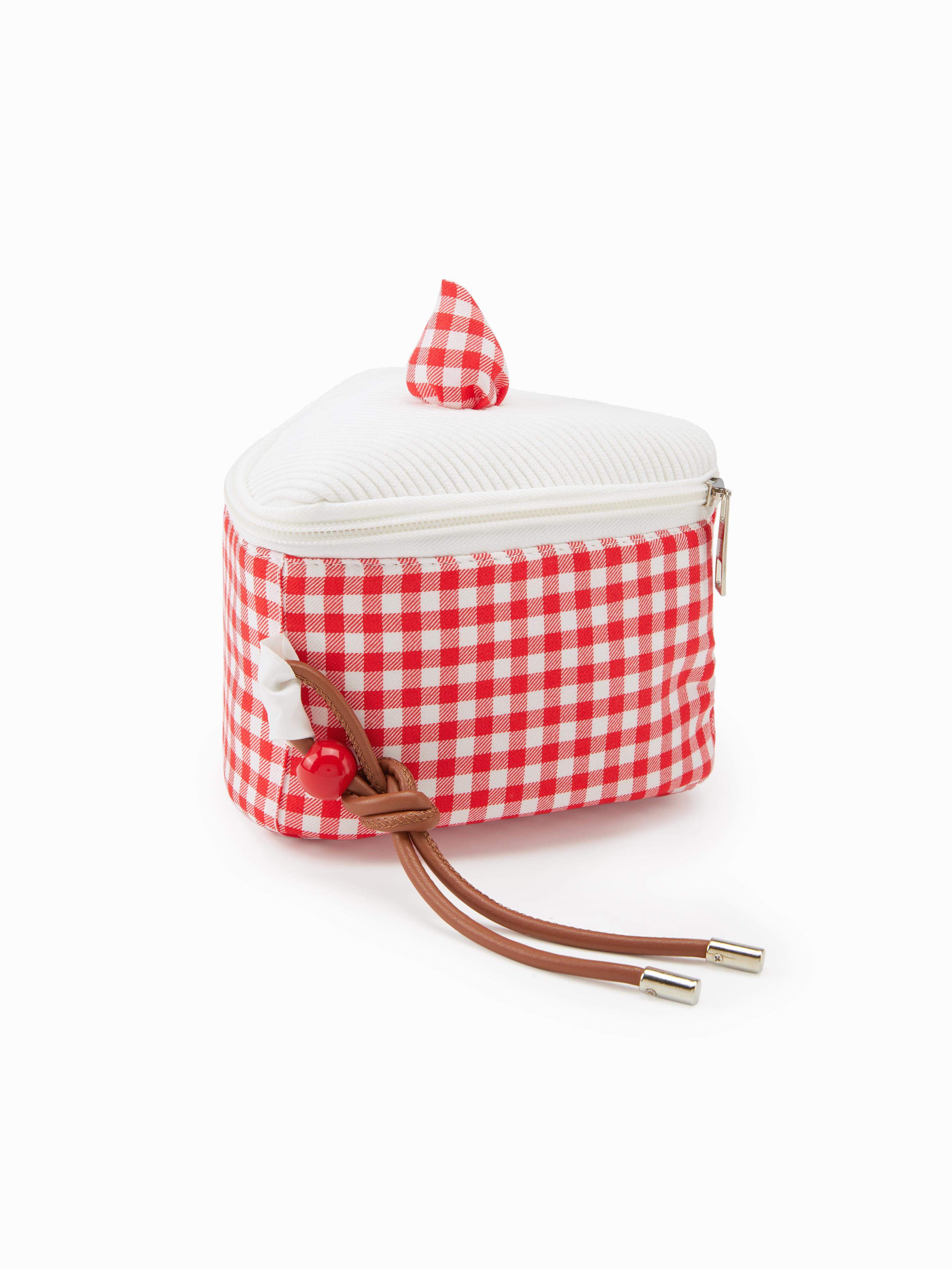 Kariertes Kosmetiktaschen - Kuchenstil by CIDER