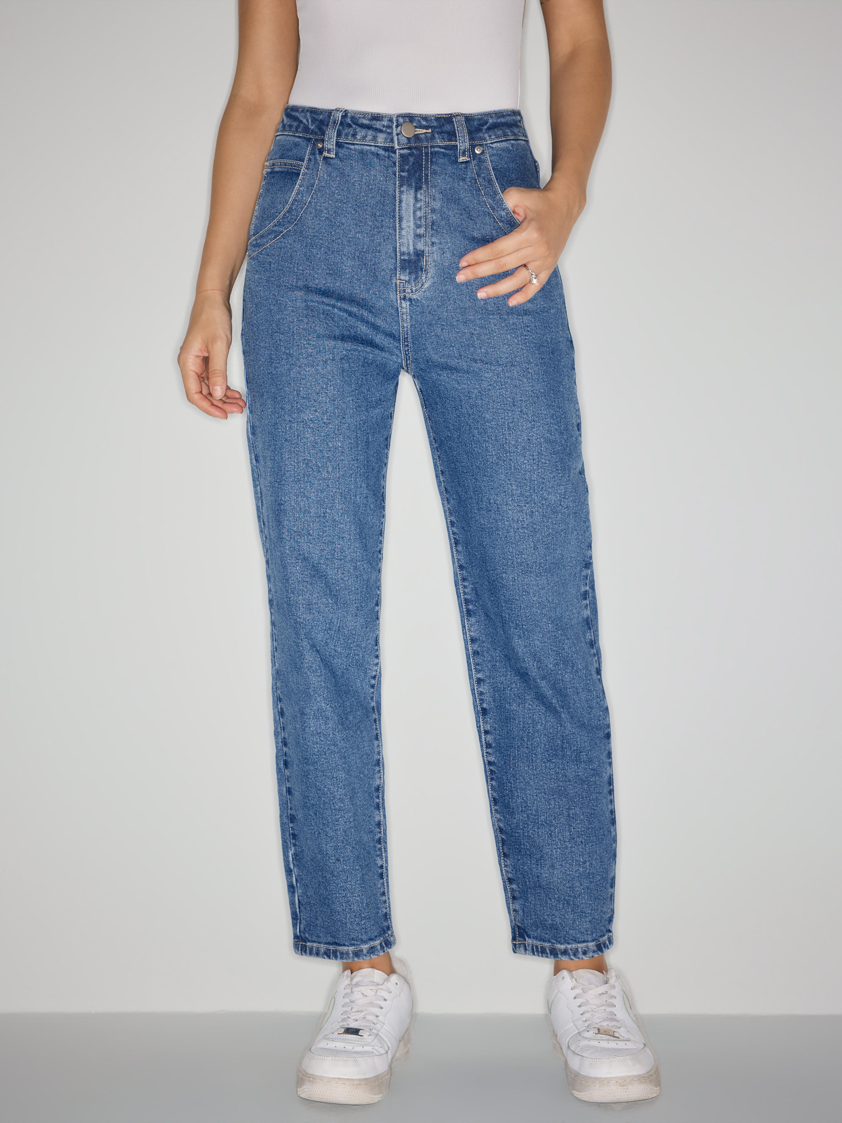 Katherine Stretch Denim High Waist Tapered Jeans by CIDER