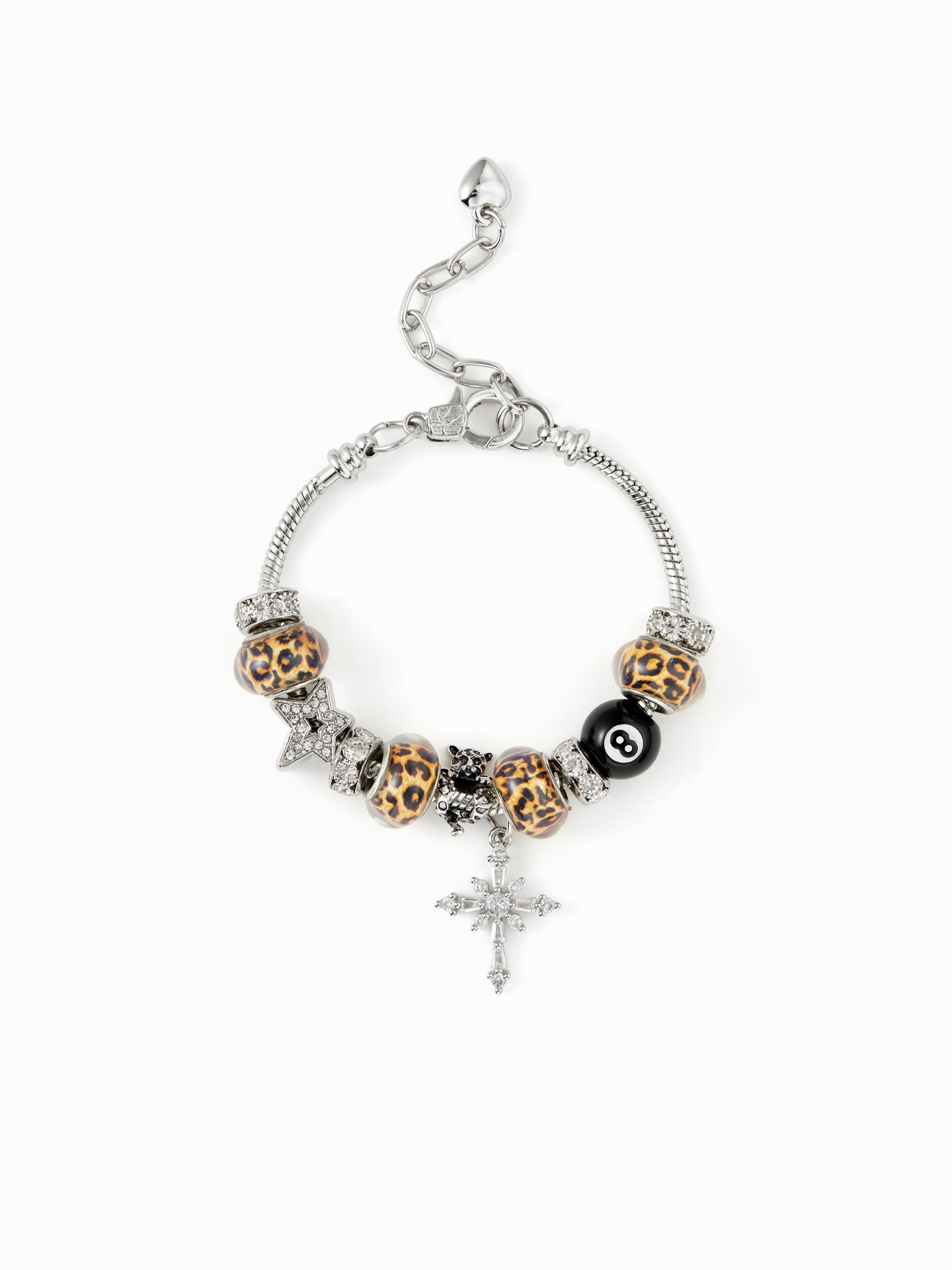 LEOPARD-PRINT BILLIARD BALL BRACELET by CIDER