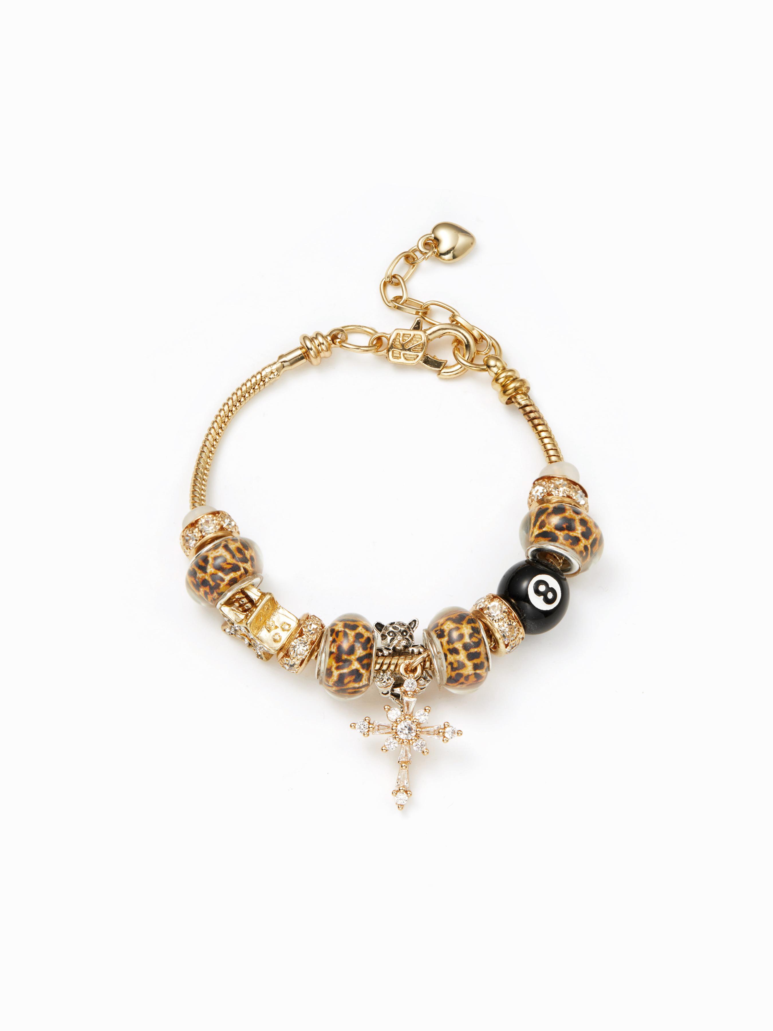 LEOPARD-PRINT BILLIARD BALL BRACELET by CIDER