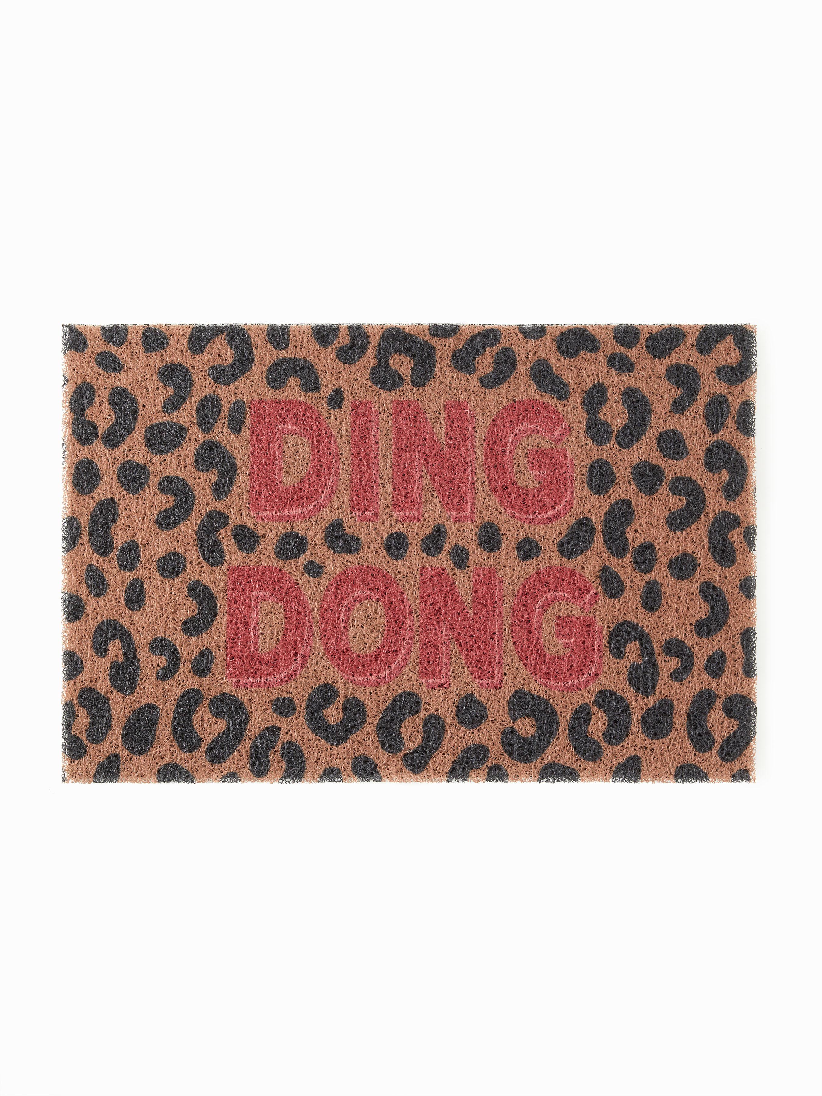 LEOPARD PRINT DOOR MAT by CIDER