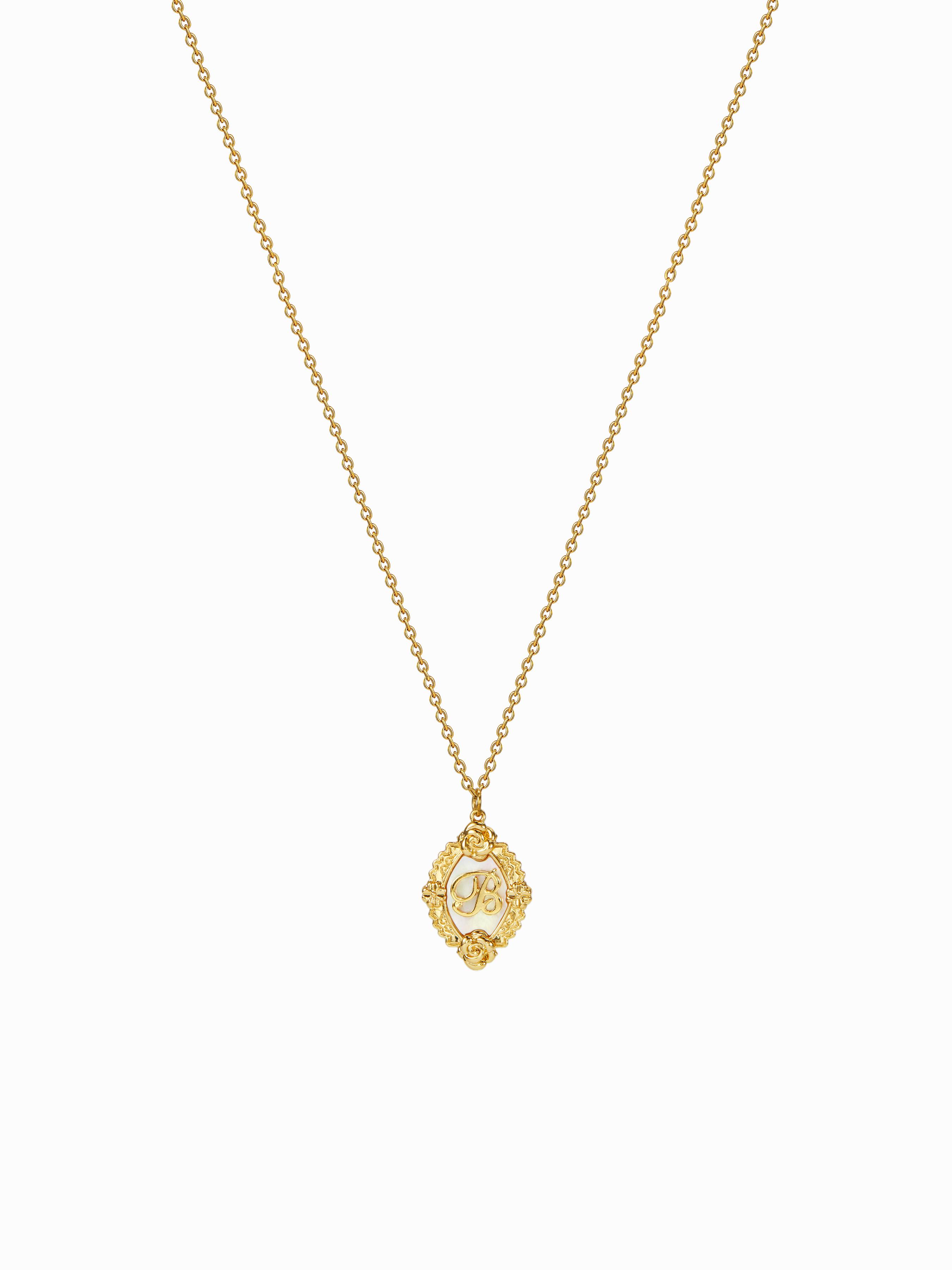 LETTER PENDANT NECKLACE by CIDER
