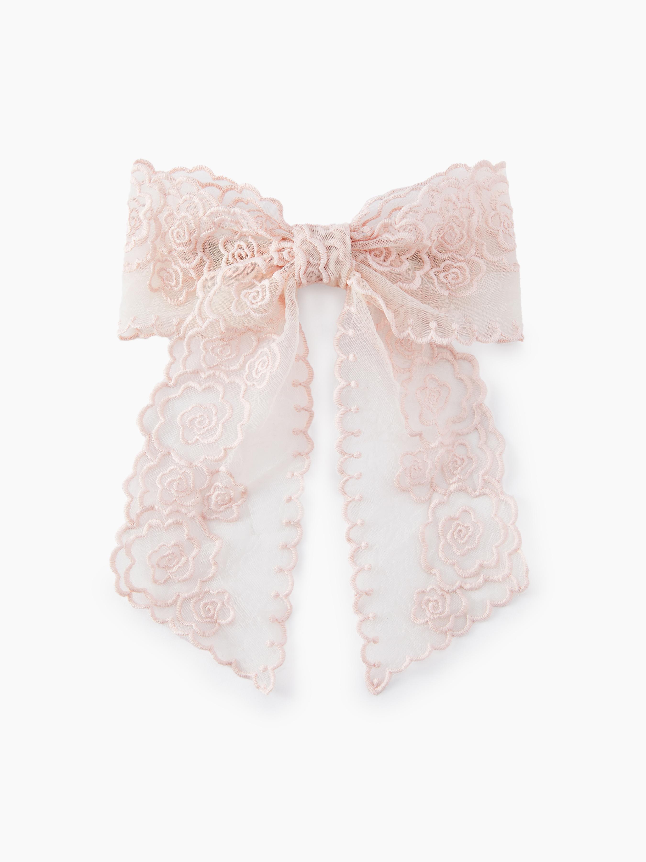Lace Flower Bowknot Hair Clip by CIDER