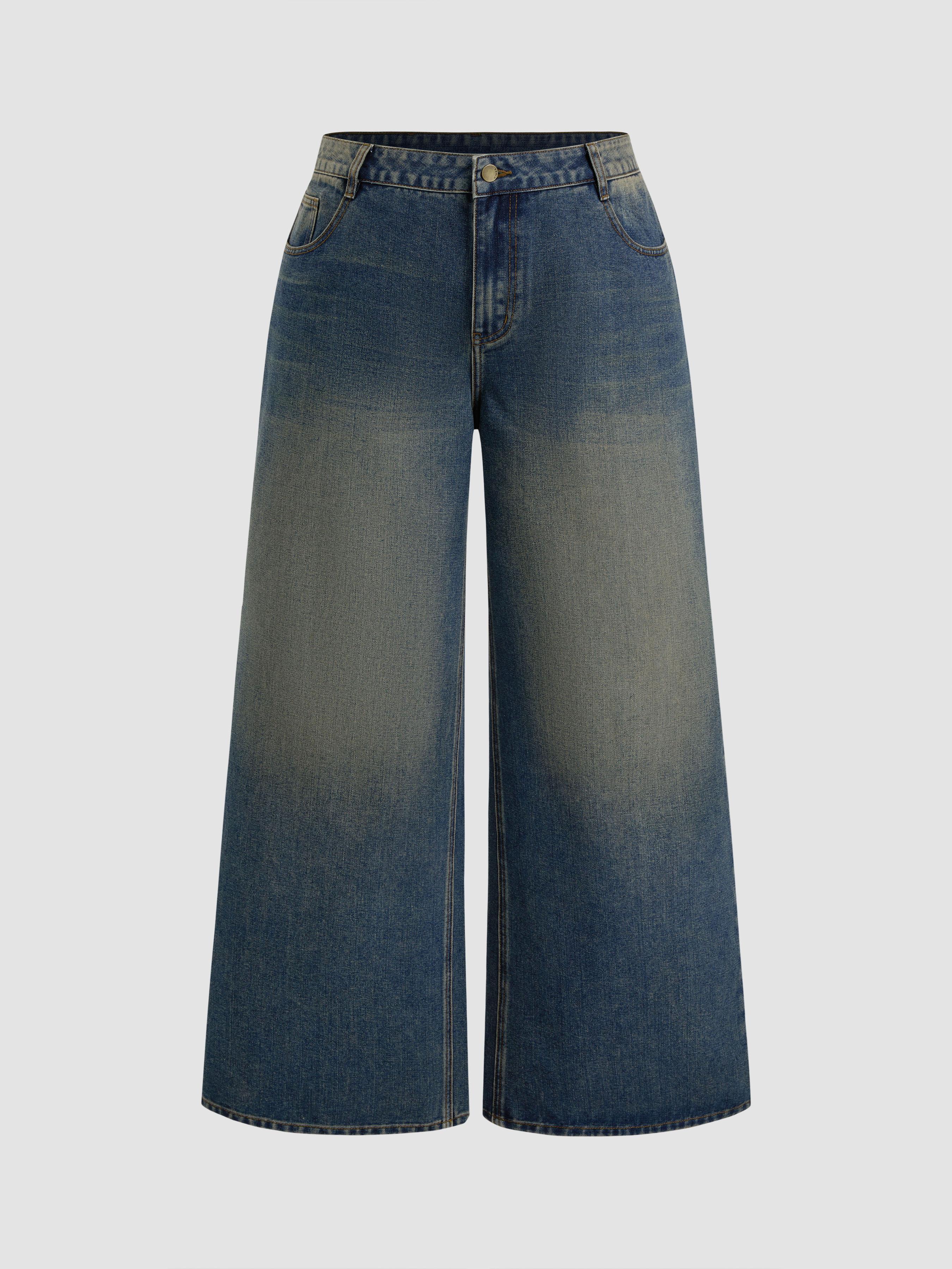 Low-Rise Baggy Curve & Plus by CIDER