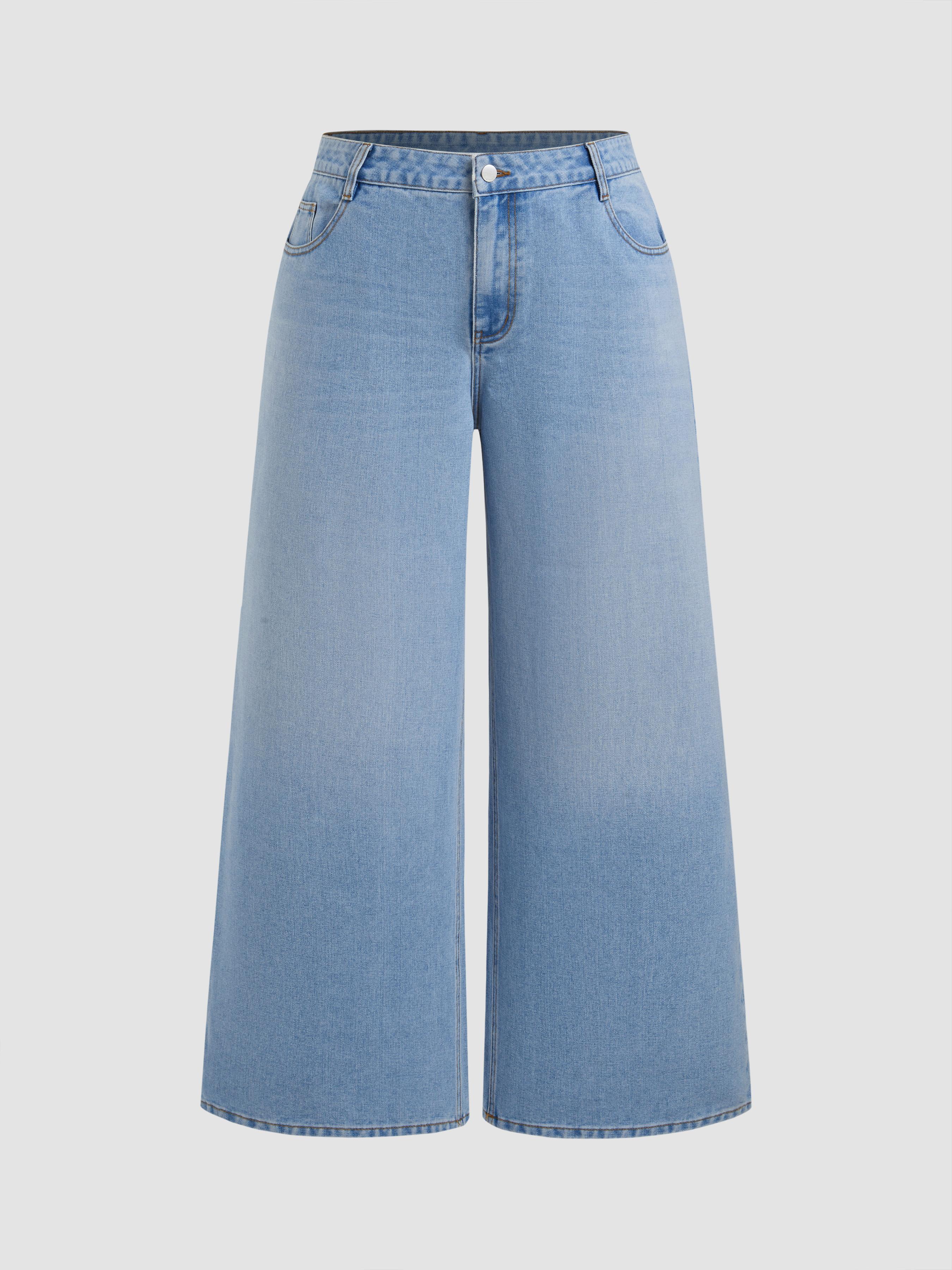 Low-Rise Baggy Curve & Plus by CIDER