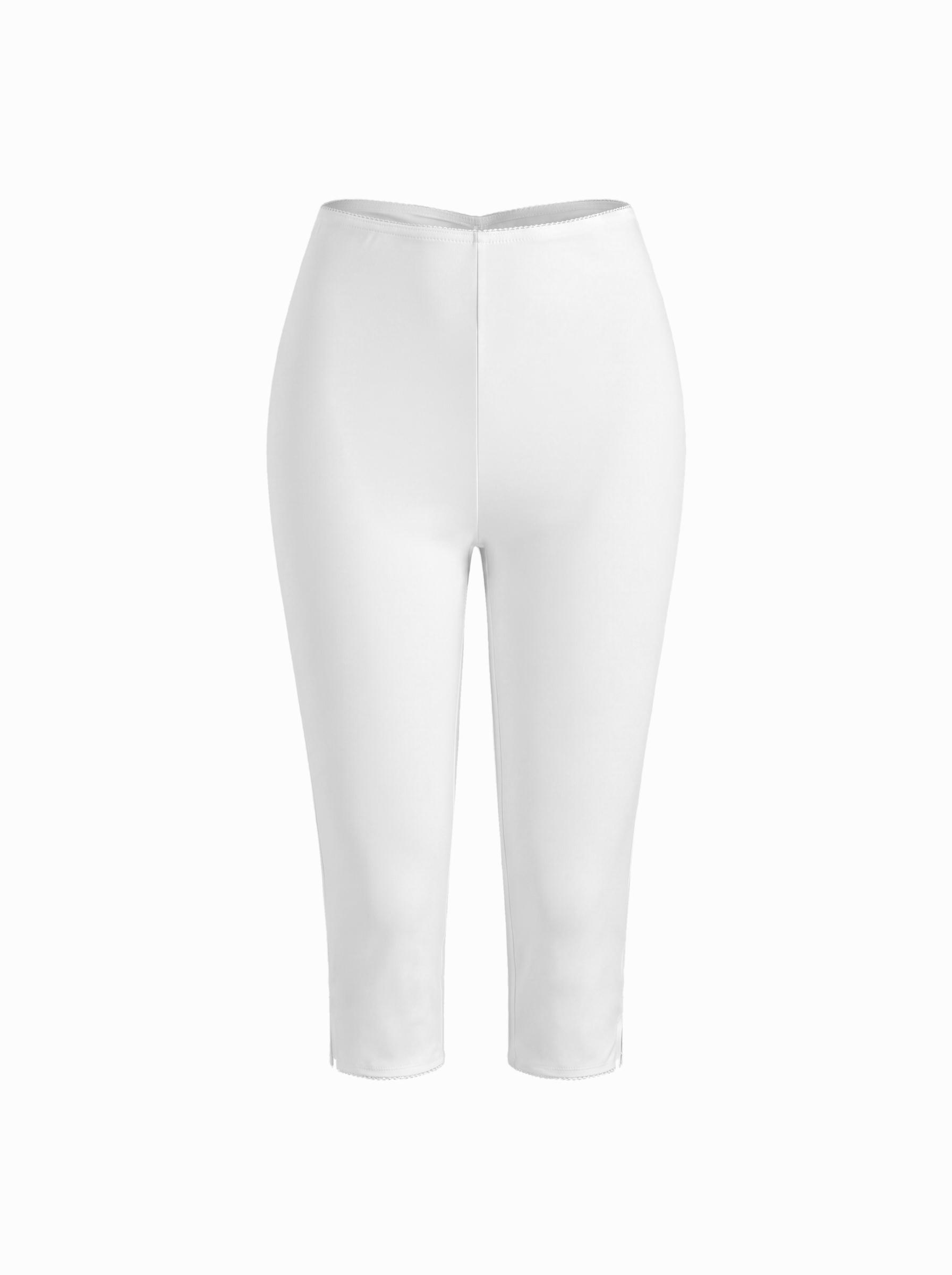 Low Rise High Stretch Split Knee Length Leggings by CIDER