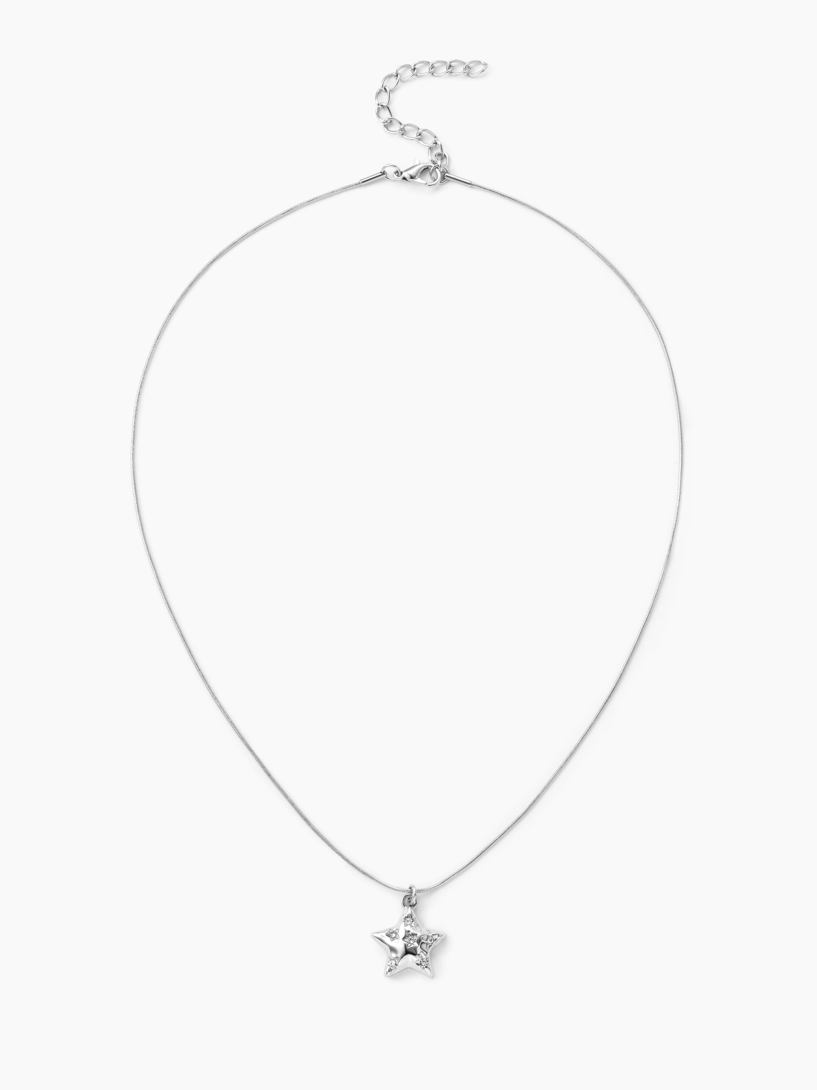 METALLIC STAR PENDANT NECKLACE by CIDER