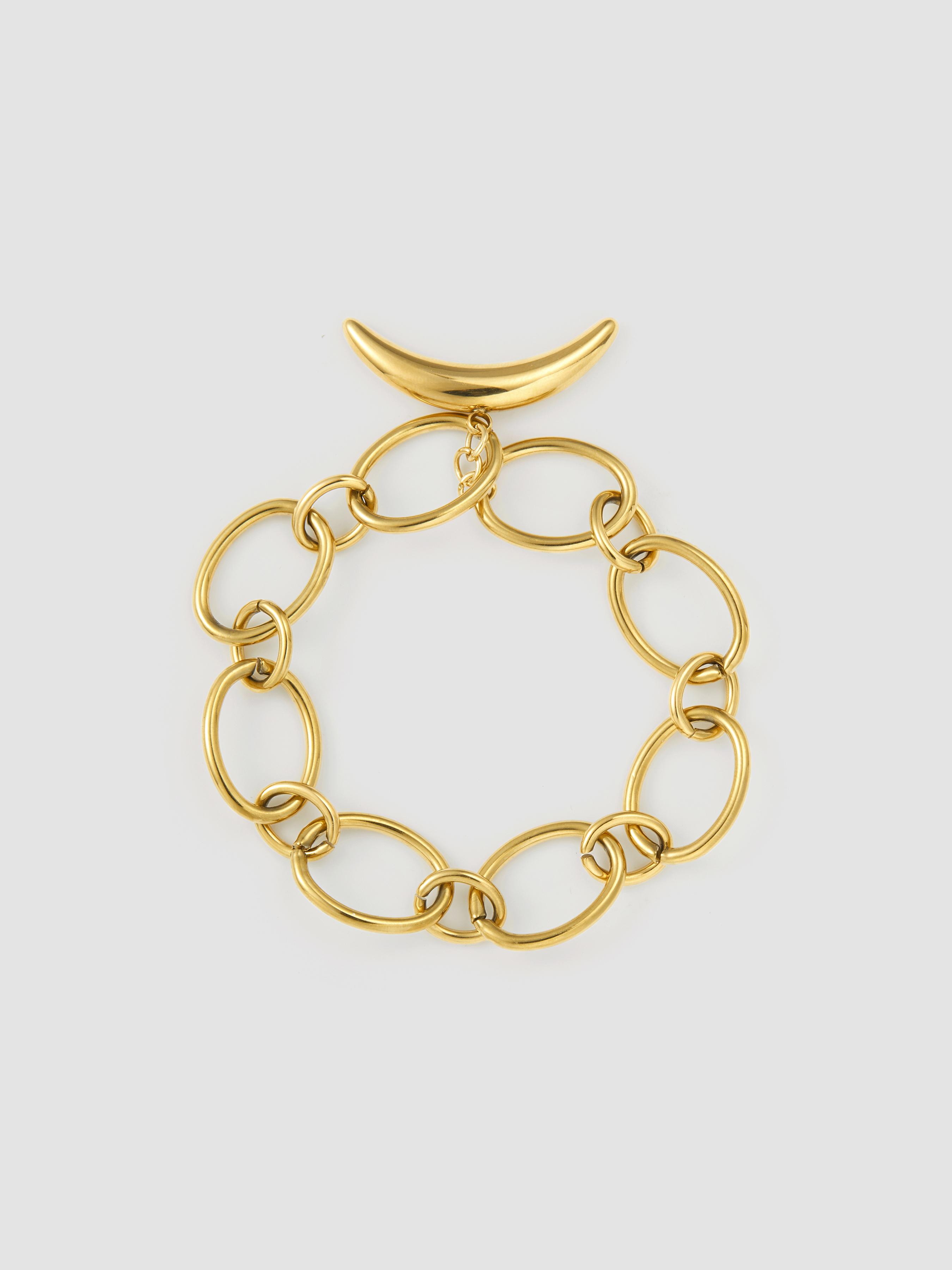 MOON & CHAIN STAINLESS STEEL BRACELET by CIDER