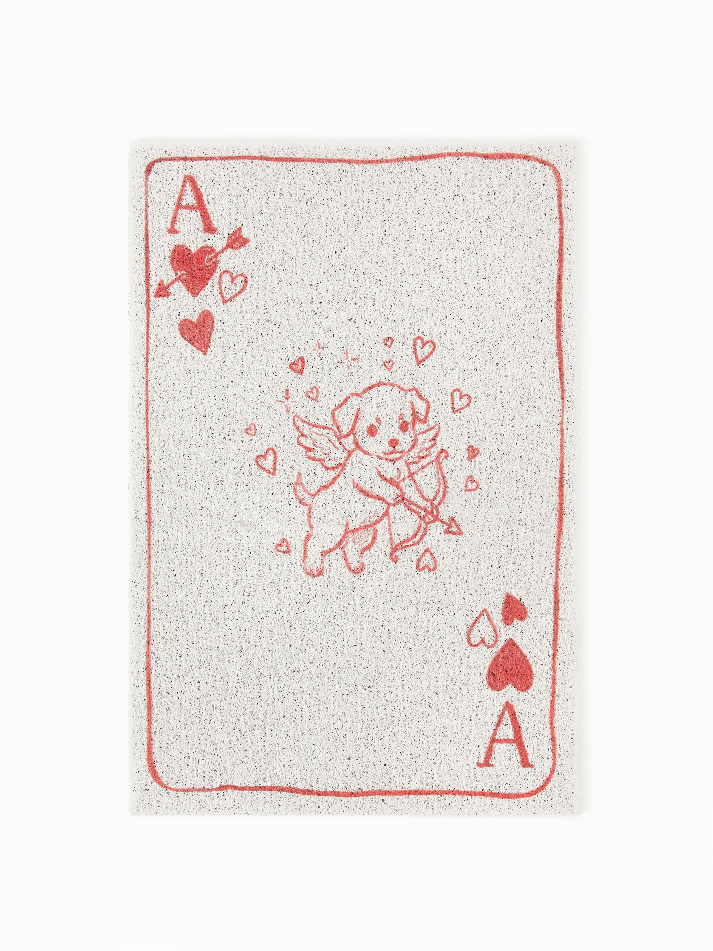 Manta para la puerta con patrón de perro by CIDER