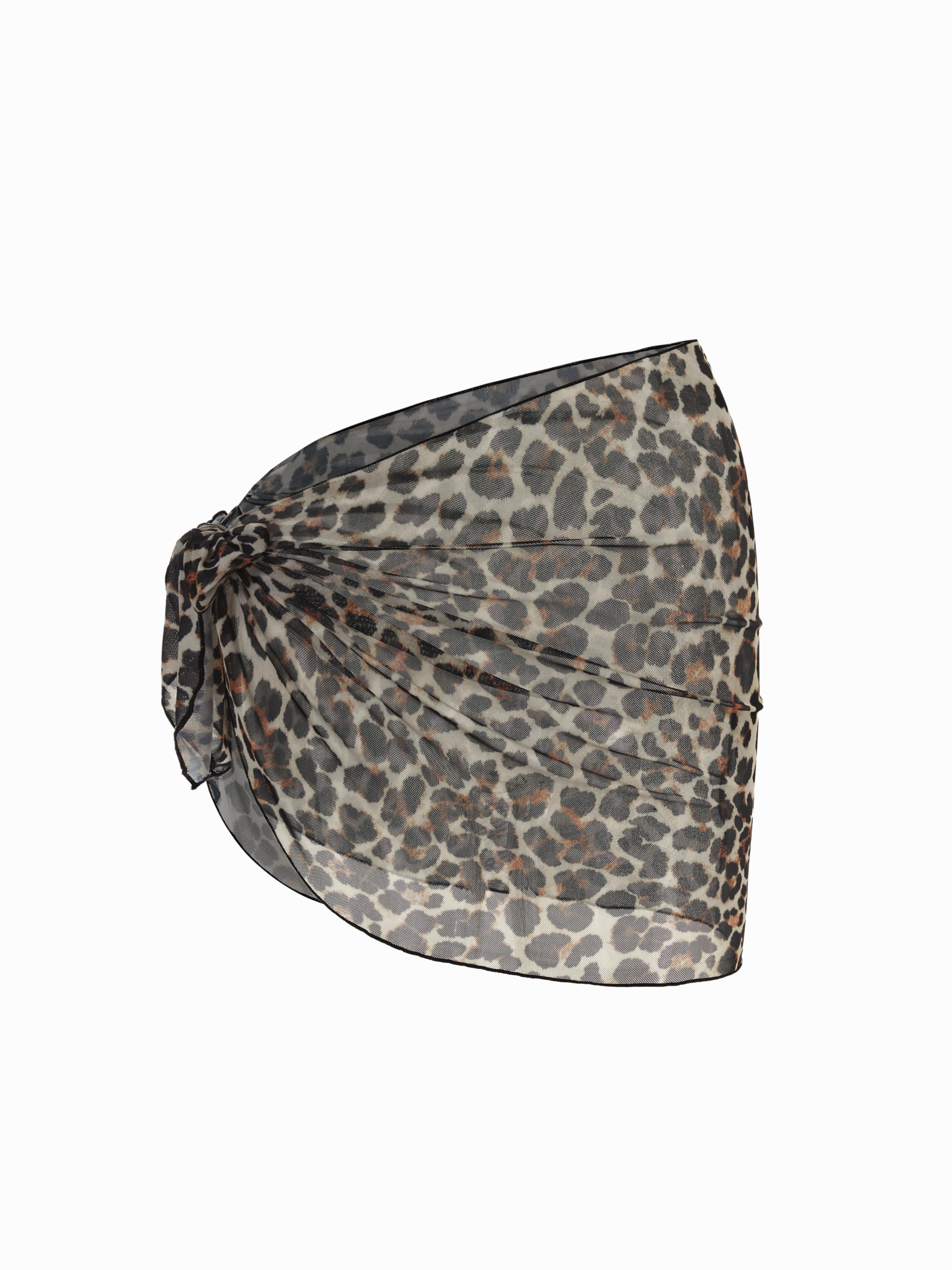 Mesh Solid Sarong by CIDER
