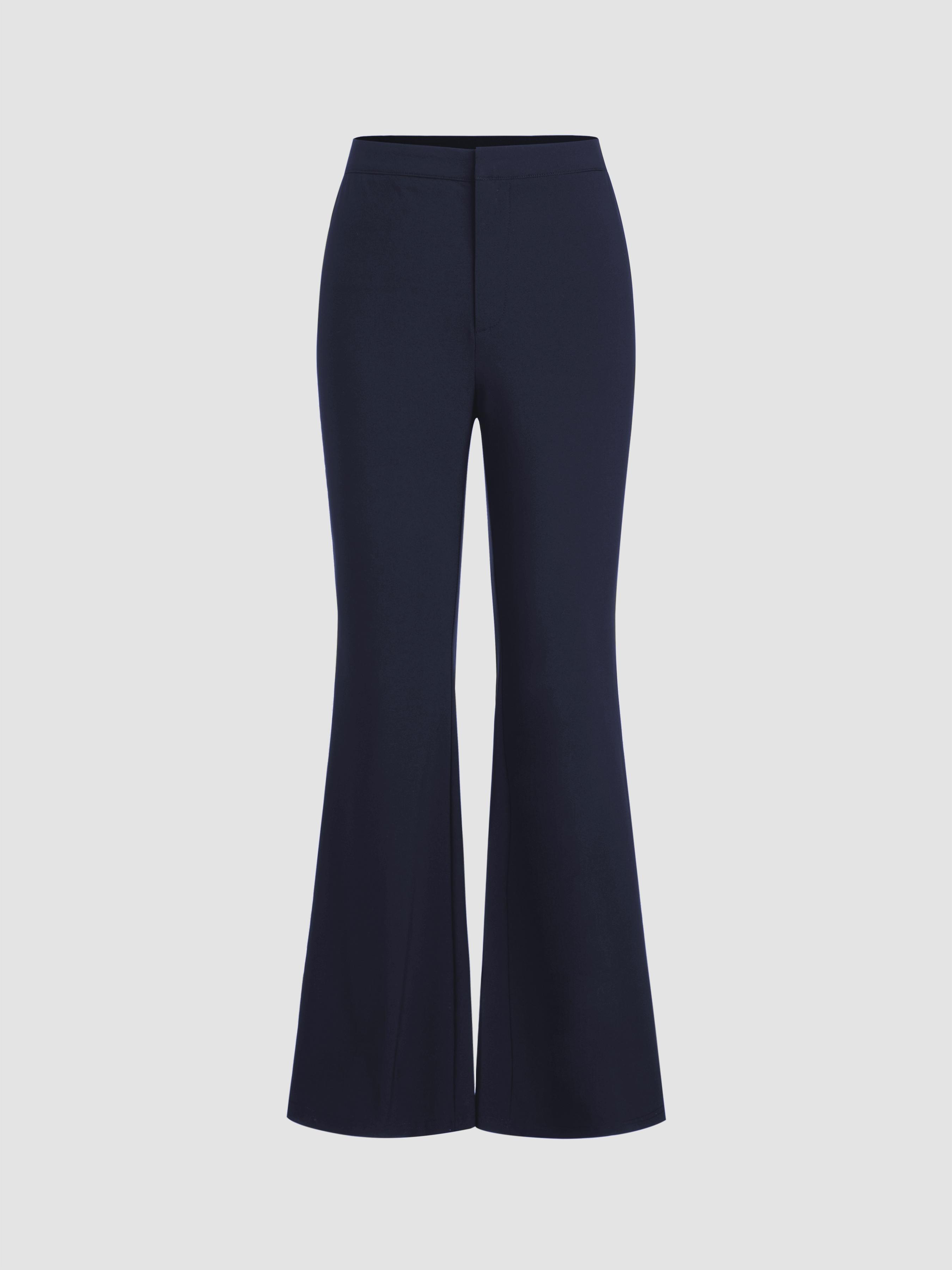 Mid Rise Flared Pants by CIDER