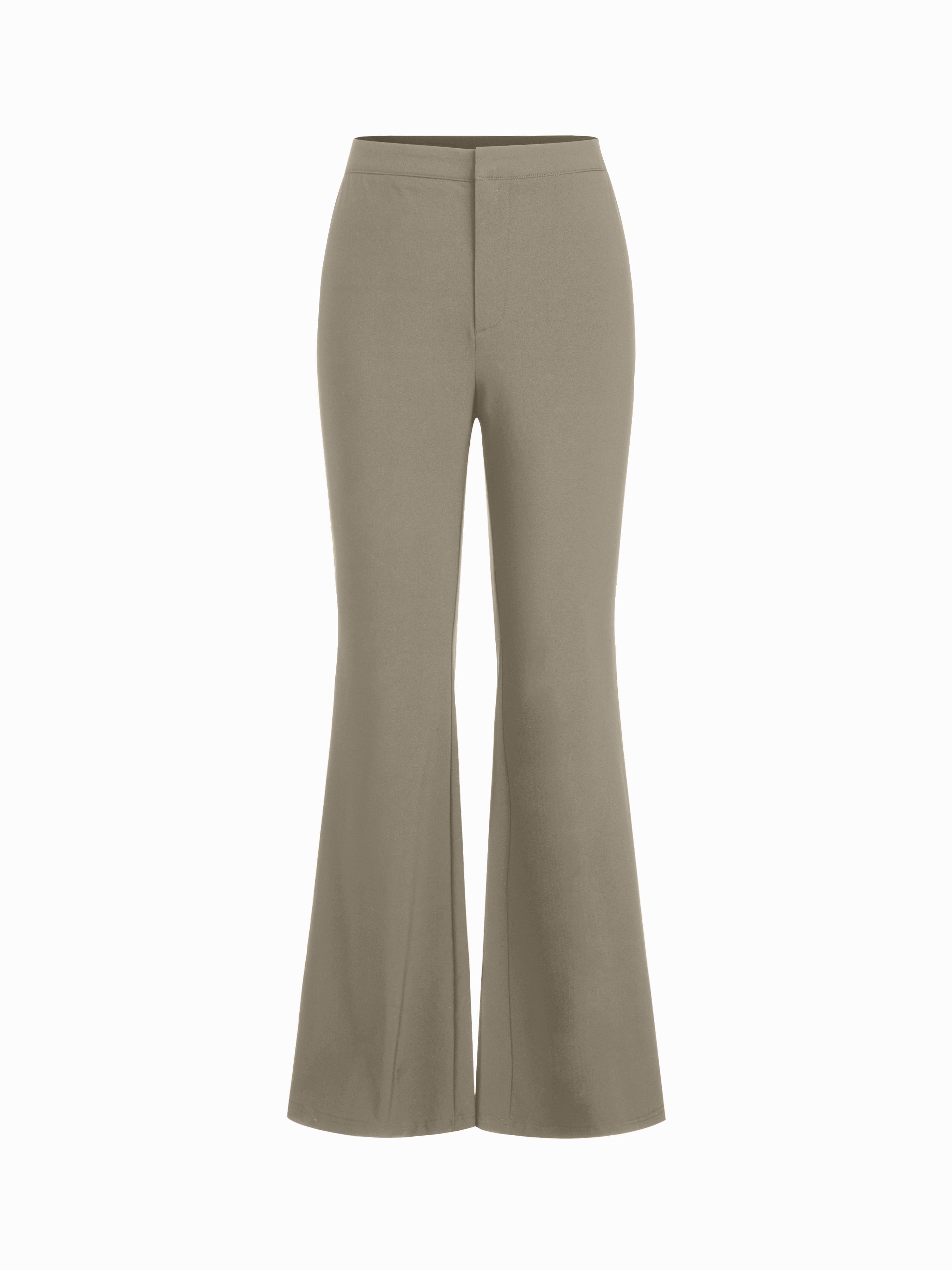 Mid Rise Flared Pants by CIDER