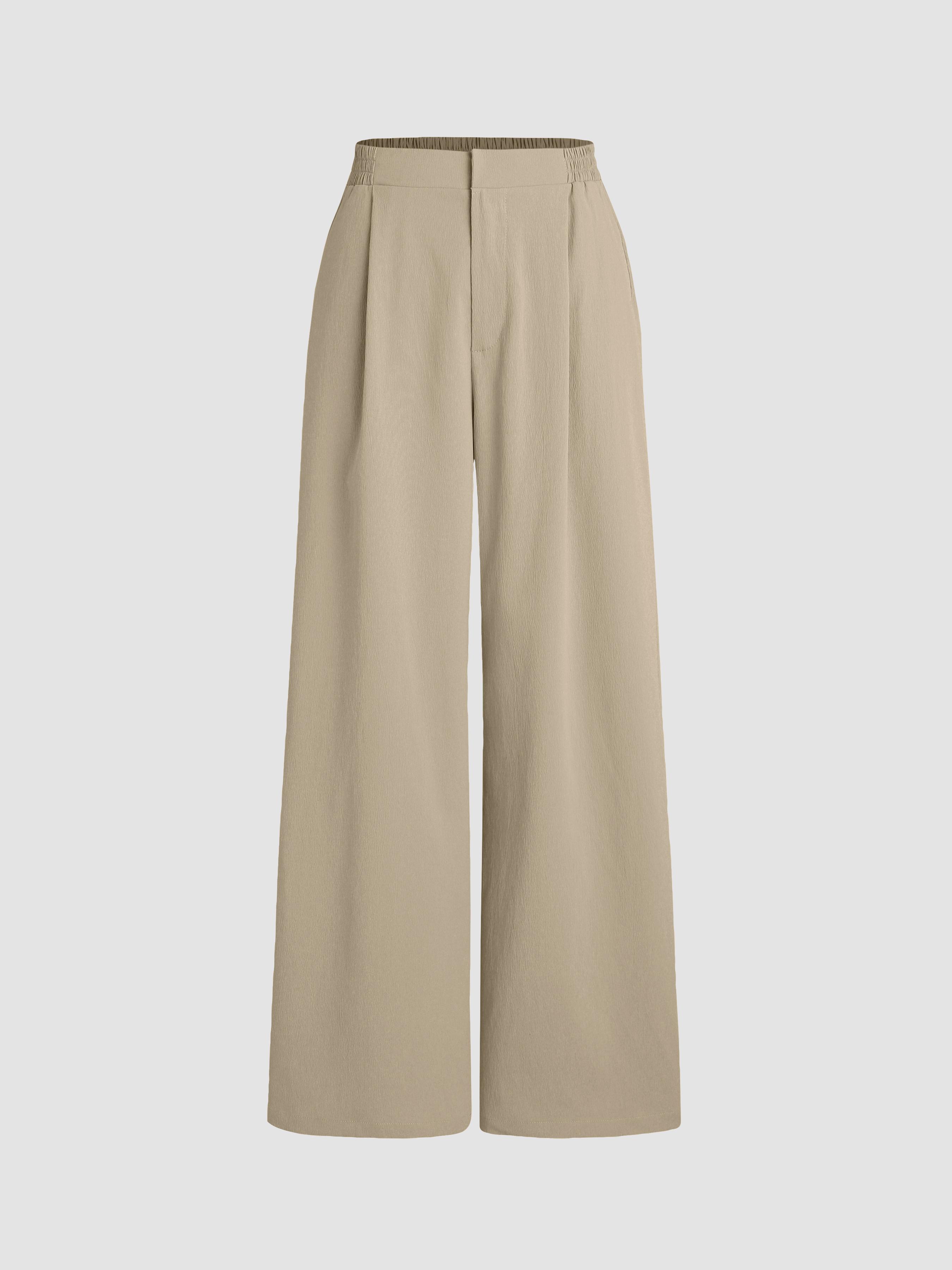 Mid Rise Pleated Trouser by CIDER