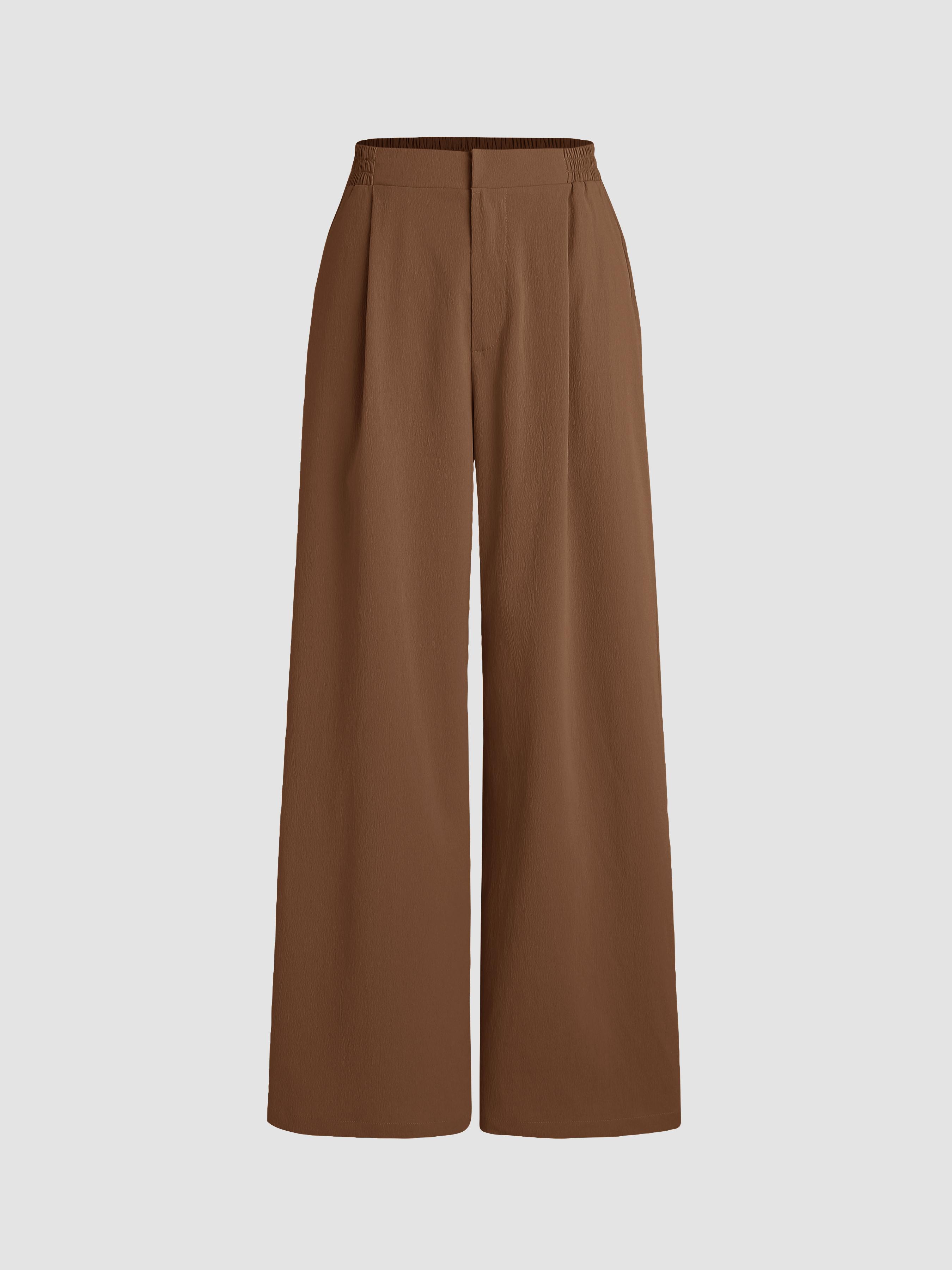 Mid Rise Pleated Trouser by CIDER