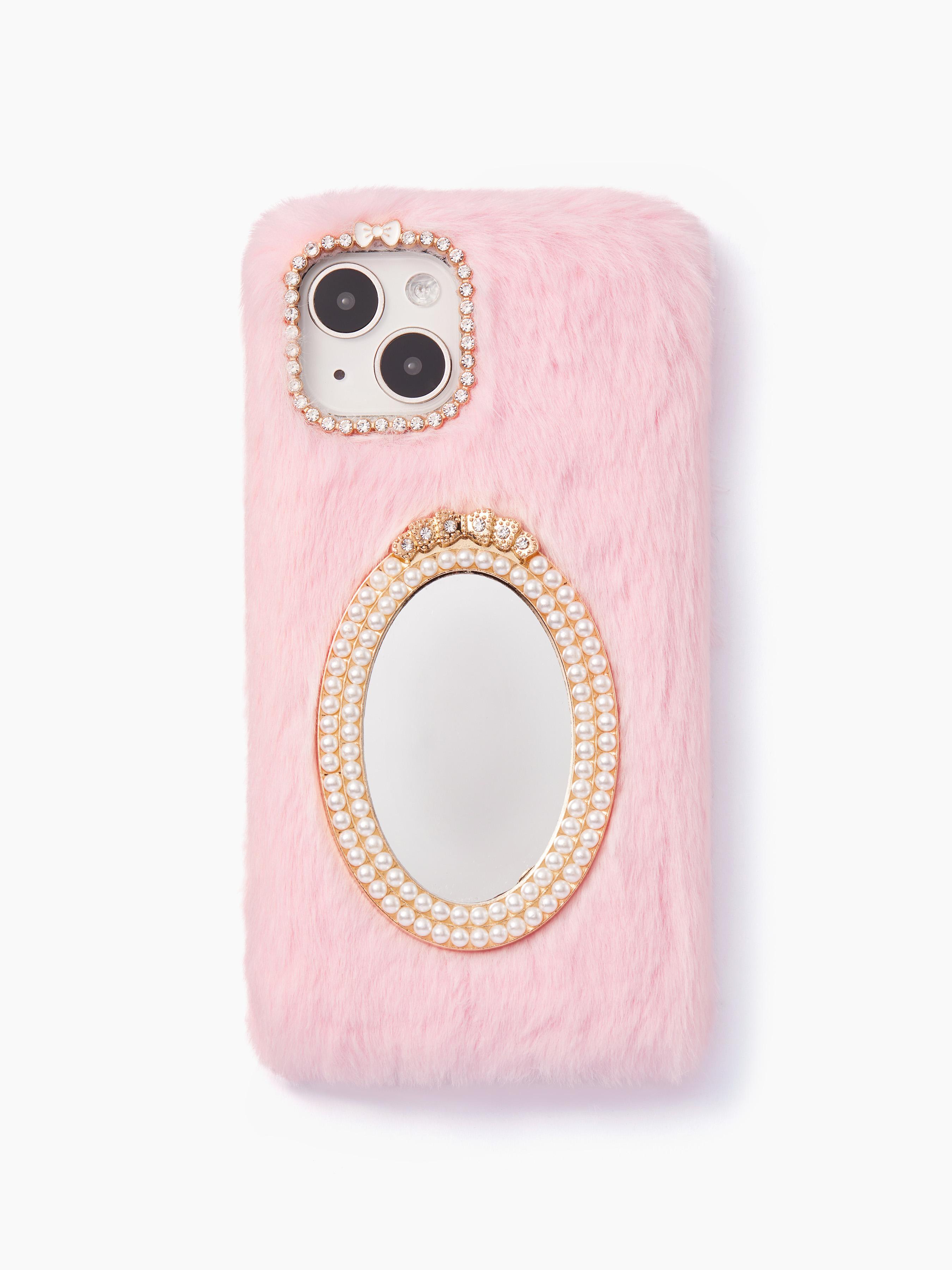 Mirror Decor Furry Phone Case by CIDER