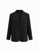 Notched Collar Oversized Blazer Curve & Plus by CIDER Notched Collar Oversized Blazer Curve & Plus by CIDER