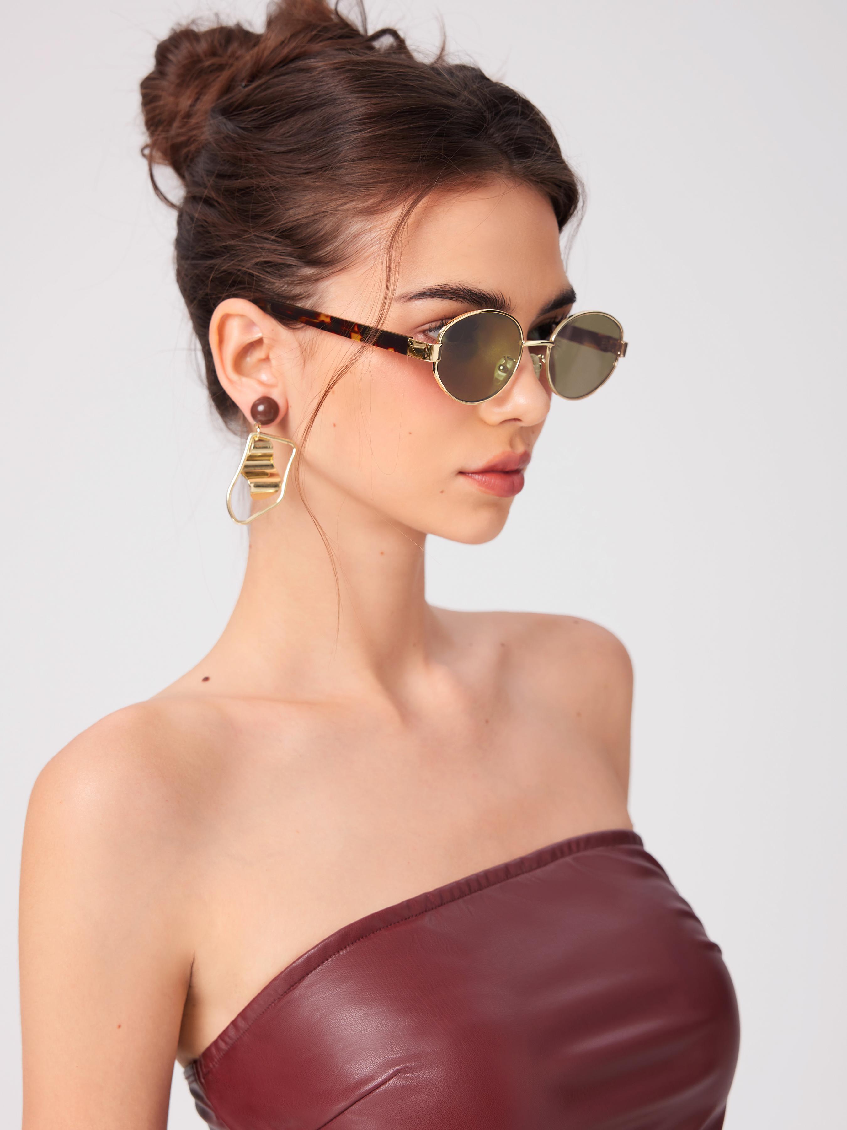 OVAL FRAME FASHION GLASSES by CIDER