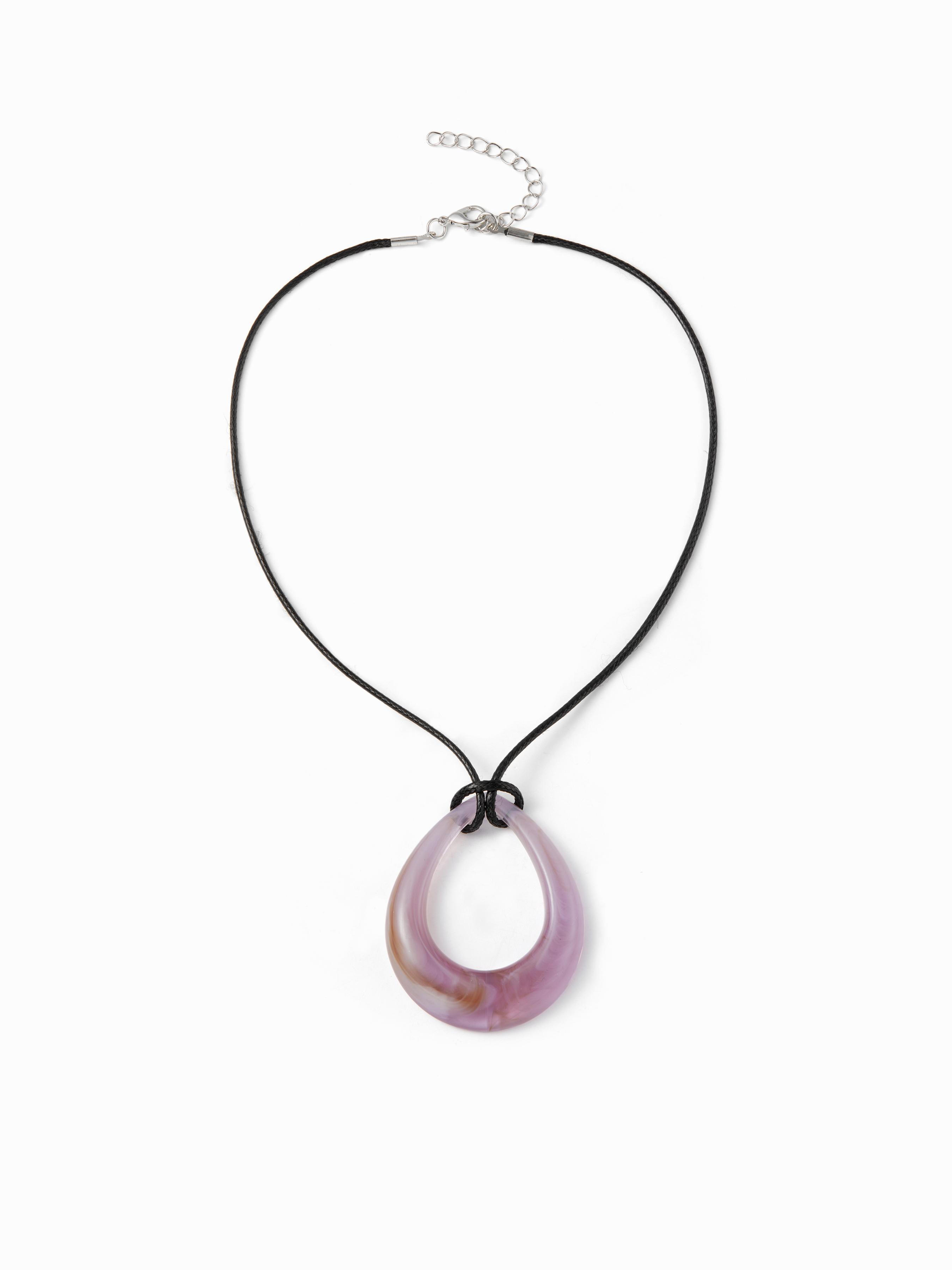 OVAL PENDANT NECKLACE by CIDER