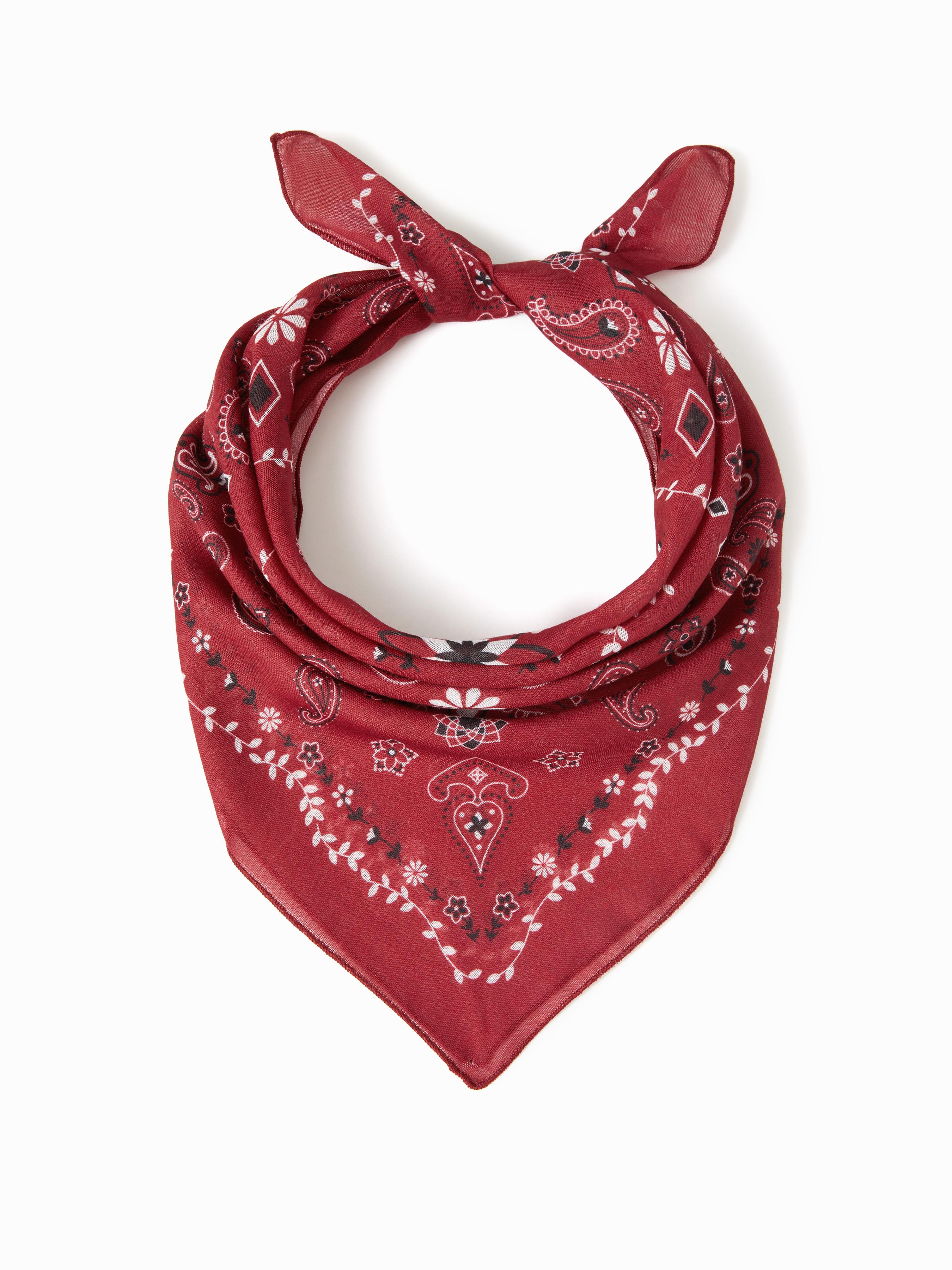 PAISLEY SQUARE HEADSCARF by CIDER