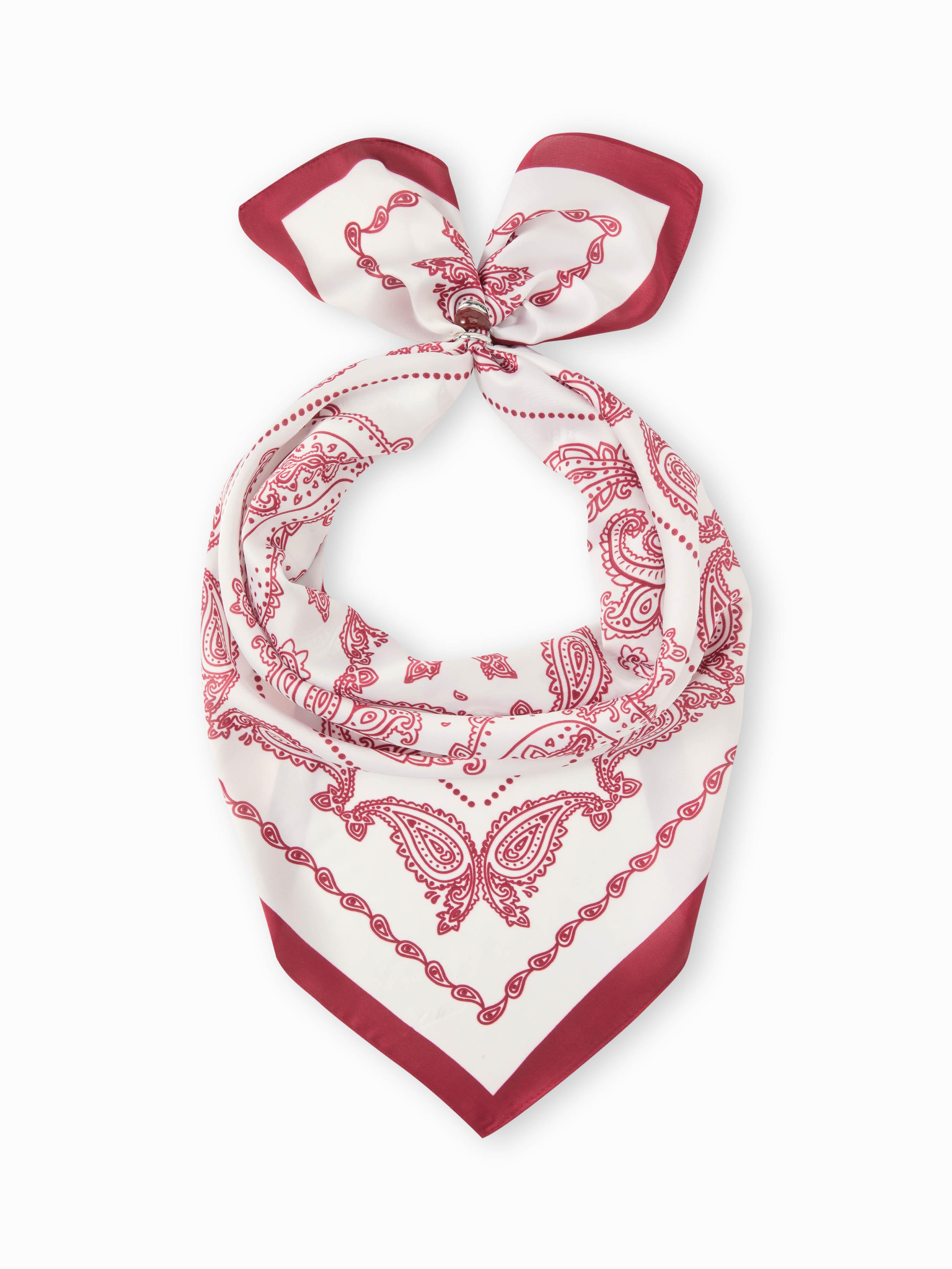 PAISLEY SQUARE HEADSCARF by CIDER