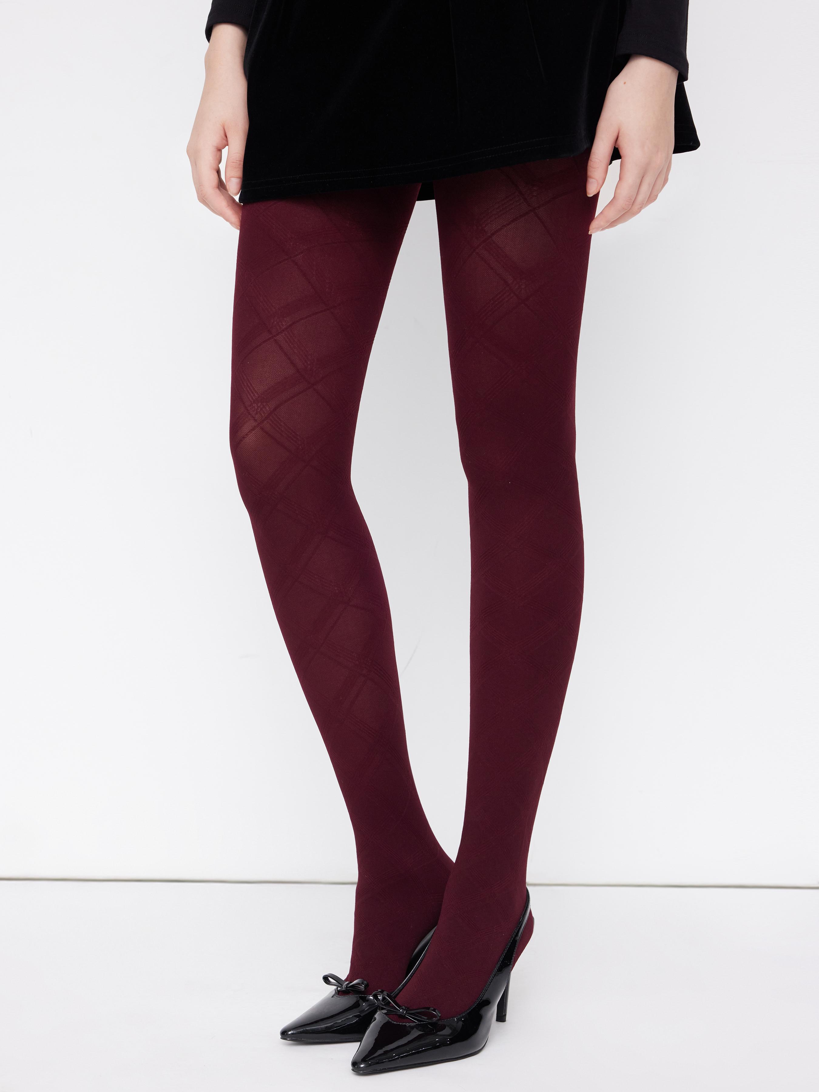 PLAID TIGHTS by CIDER