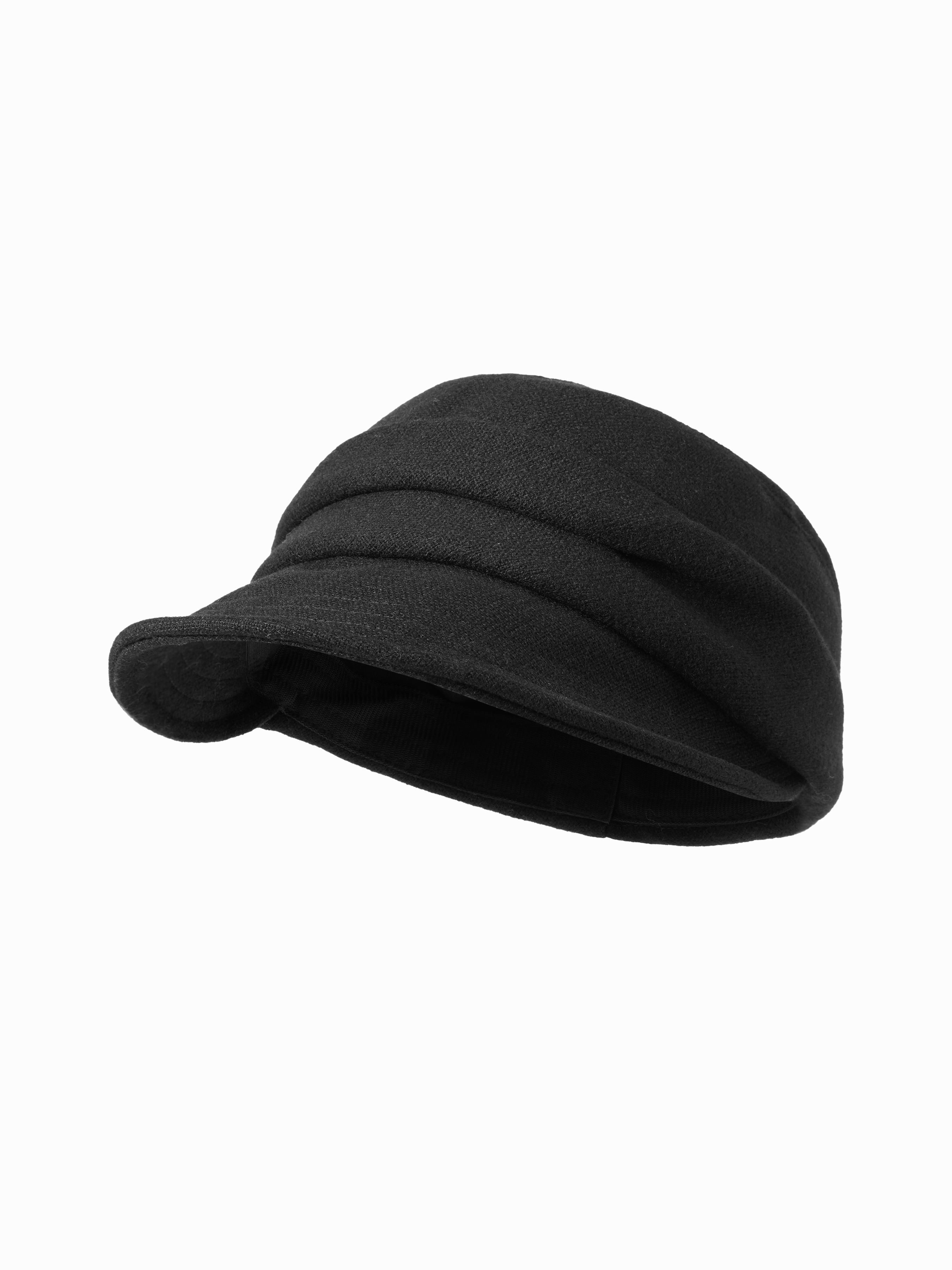 PLEATED BERET HAT by CIDER