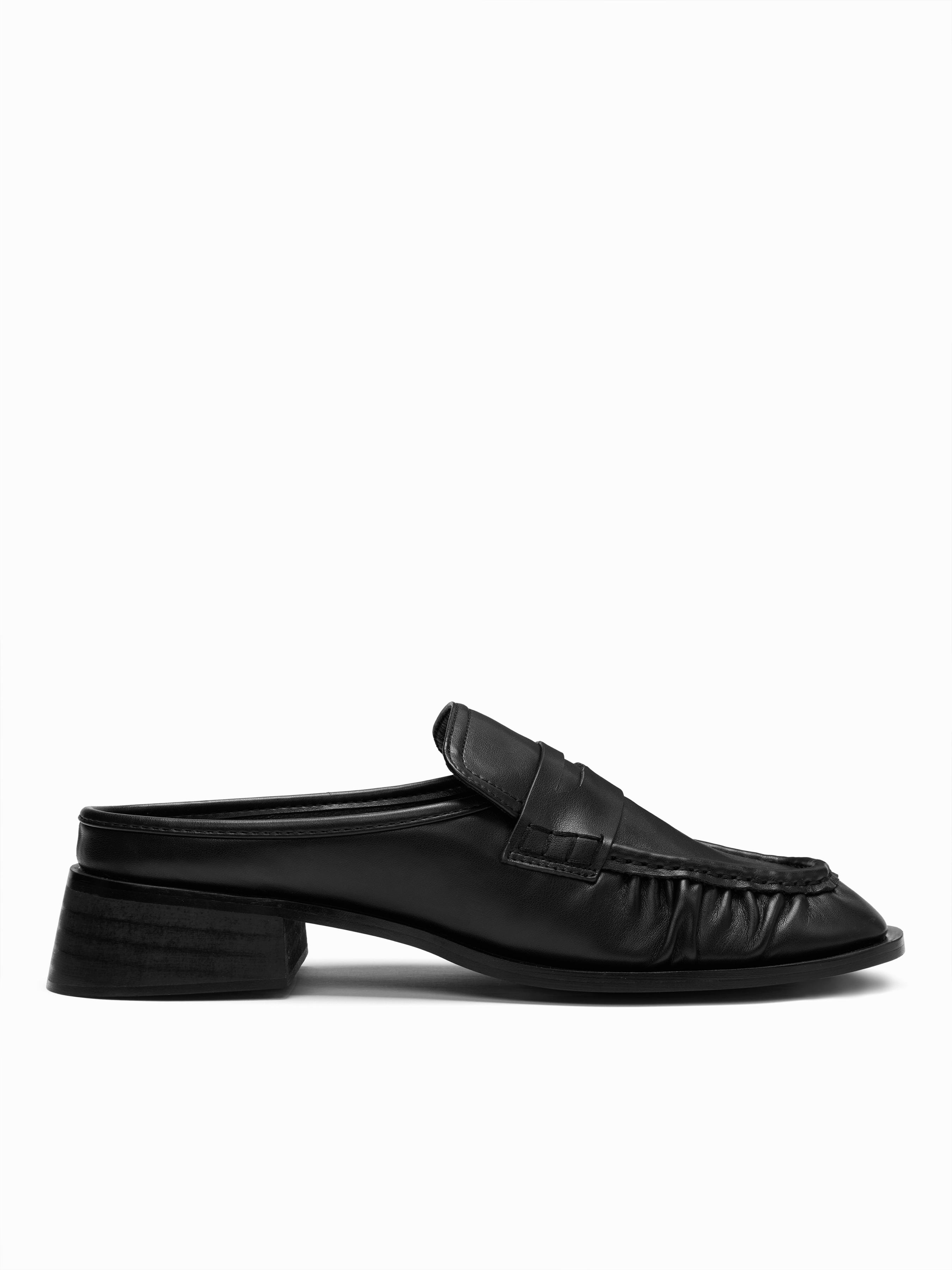PLEATED MULE LOAFERS by CIDER